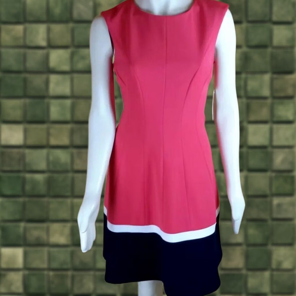 sandra darren dress Size Large Misses 3/4 Sleeve 4927219 Category Sandra Darren  Pamela Scott