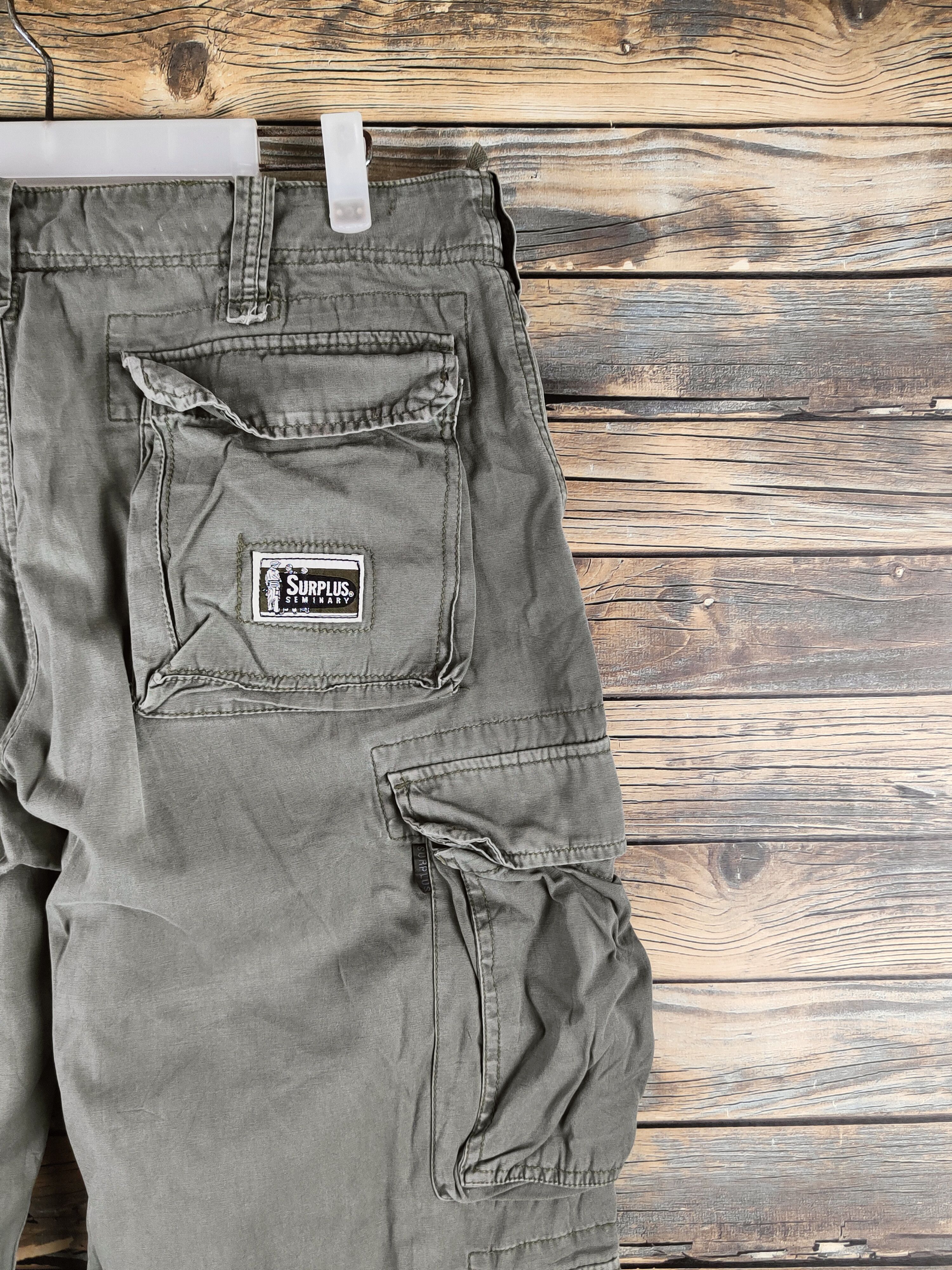 Generic Surplus DL Surplus Army Green Multipocket Cargo Pants #46-408 Size US 35 - 11 Thumbnail
