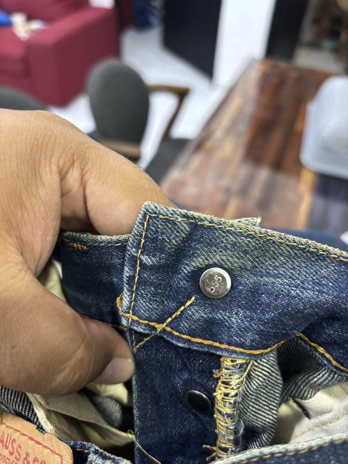 Levi's Vintage Levis 501XX Selvedge Jeans Size US 30 / EU 46 - 14 Thumbnail