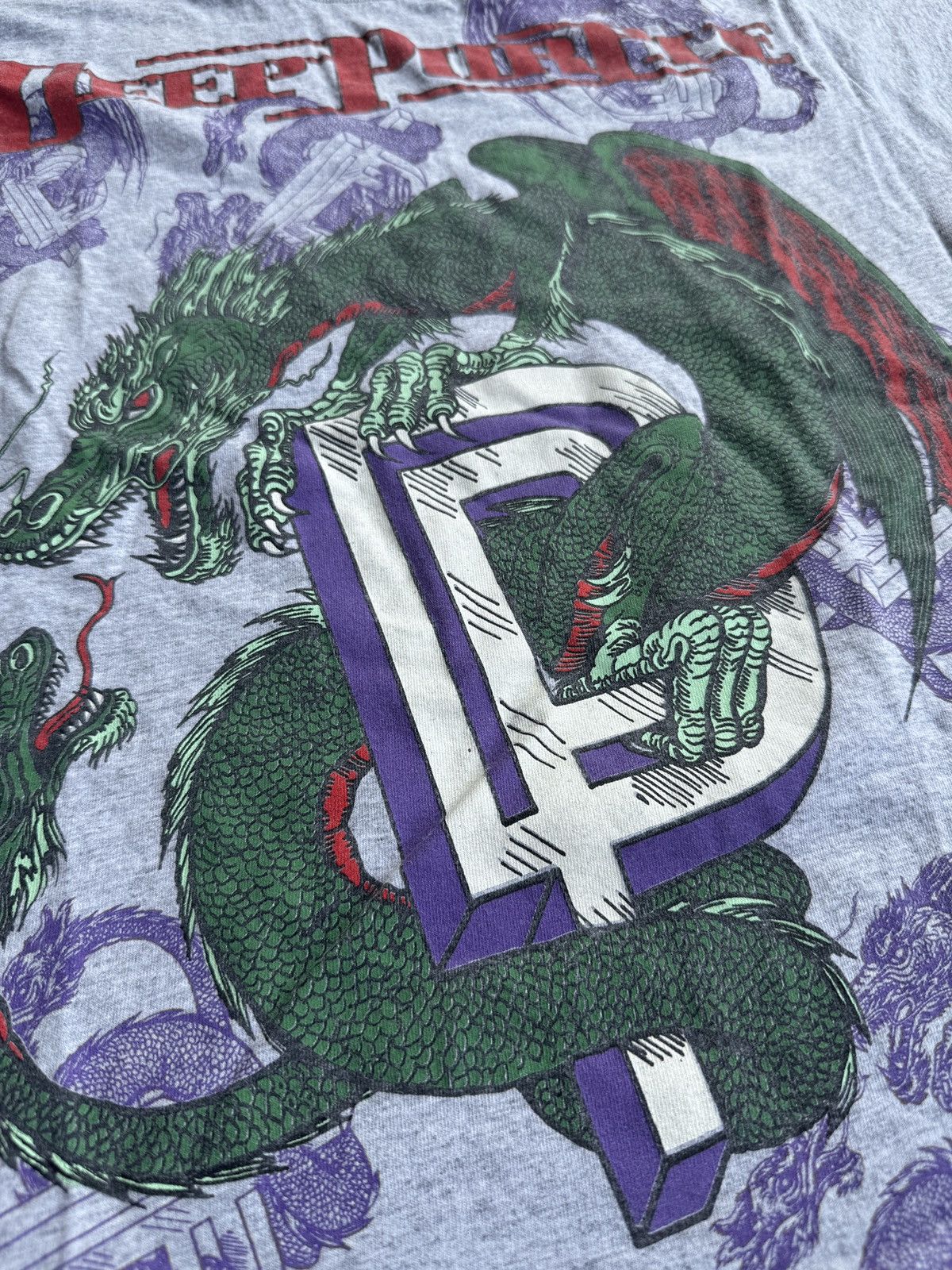 Band Tees × Vintage *RARE* VINTAGE 1993 DEEP PURPLE BATTLE RAGES ON TOUR TEE Size US M / EU 48-50 / 2 - 3 Thumbnail