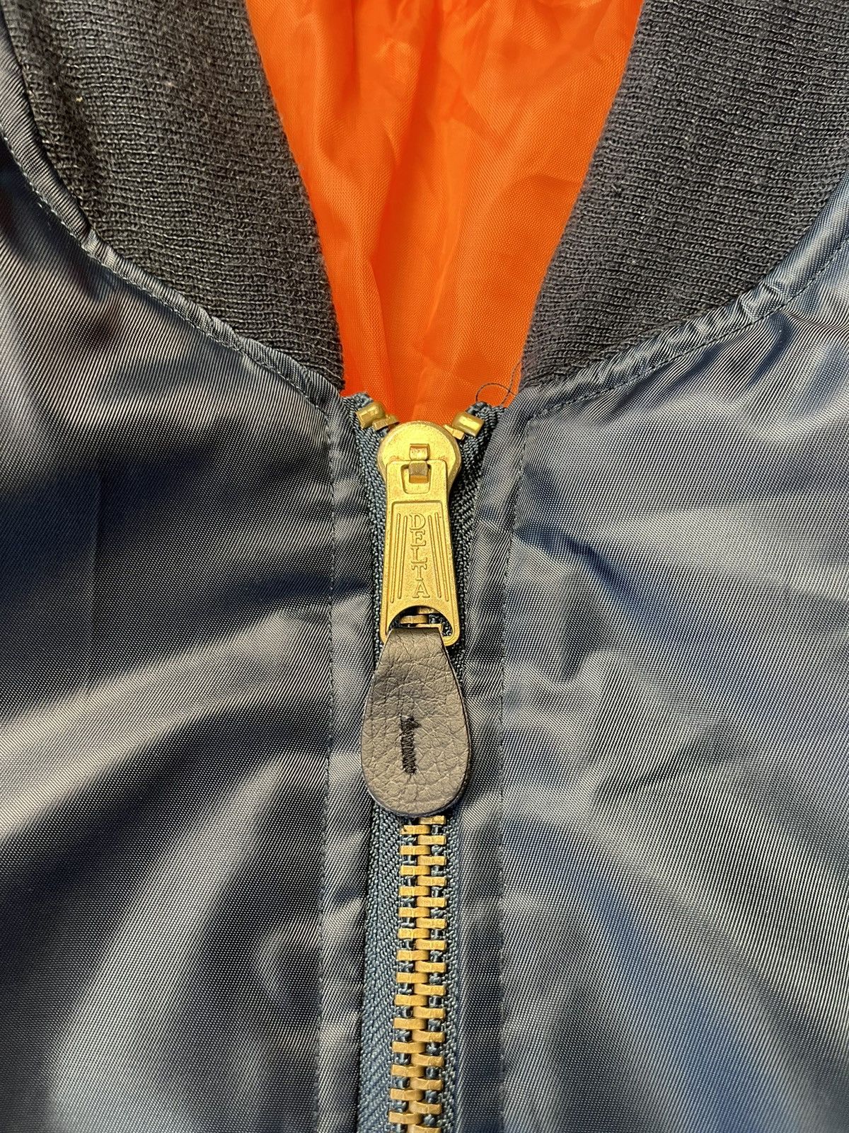 Vintage Vintage blue Reversible Bomber Jacket MA1 Size US XXL / EU 58 / 5 - 10 Thumbnail