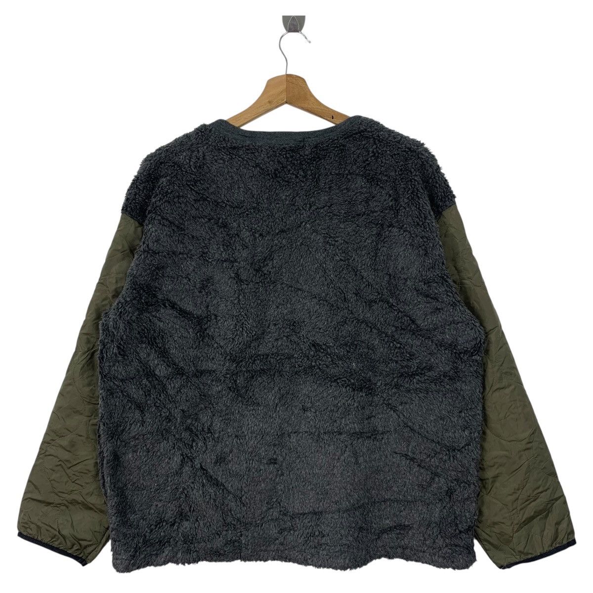 Japanese Brand × gomme GOMME HOMME Japanese Brand Designer Fleece Sweater Jacket Size US M / EU 48-50 / 2 - 2 Thumbnail