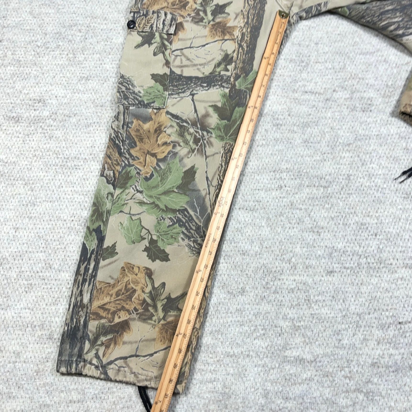 Realtree VINTAGE Realtree Camo Cargo Pants Men 36x30 Baggy 90s Y2K Faded Loose Fit Camouflage Cargo Pants Mens Brown Regular 5-Pocket Style Jeans Size US 36 / EU 52 - 6 Thumbnail