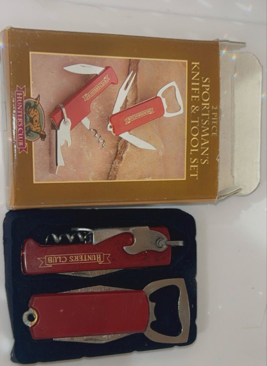 Other Unisex Hunter's Club Kitchen Tool Set One Size Red Silver Size ONE SIZE - 3 Thumbnail