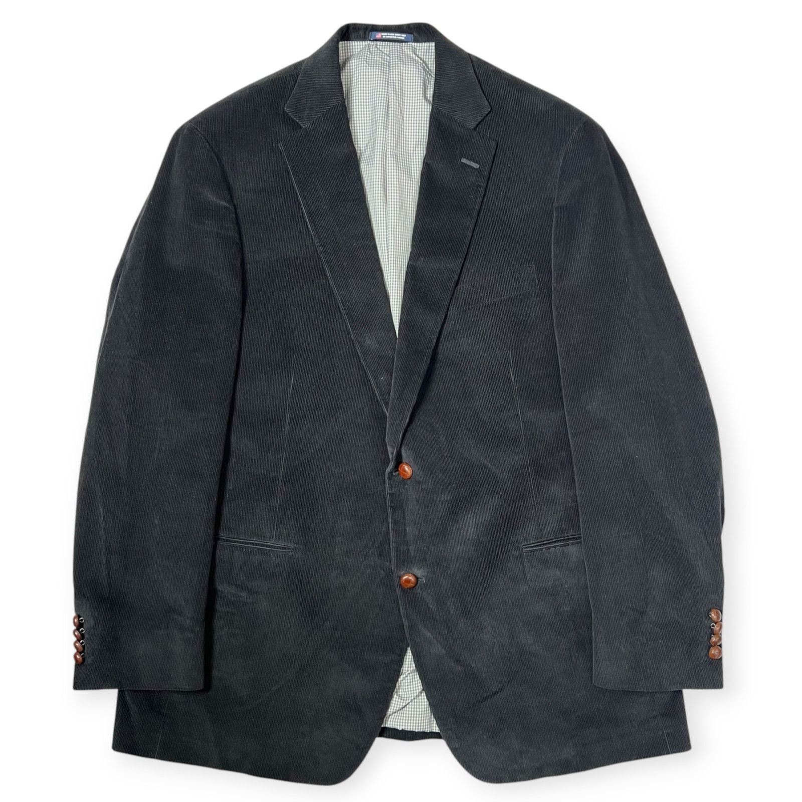 Hart Schaffner Marx Hart Schaffner Marx Corduroy Blazer Black 48L Size 48L - 1 Thumbnail