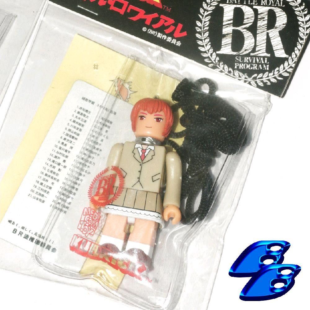 Anime Battle Royale movie Takeshi Kitano & Noriko Kubrick Toy Size ONE SIZE - 3 Thumbnail