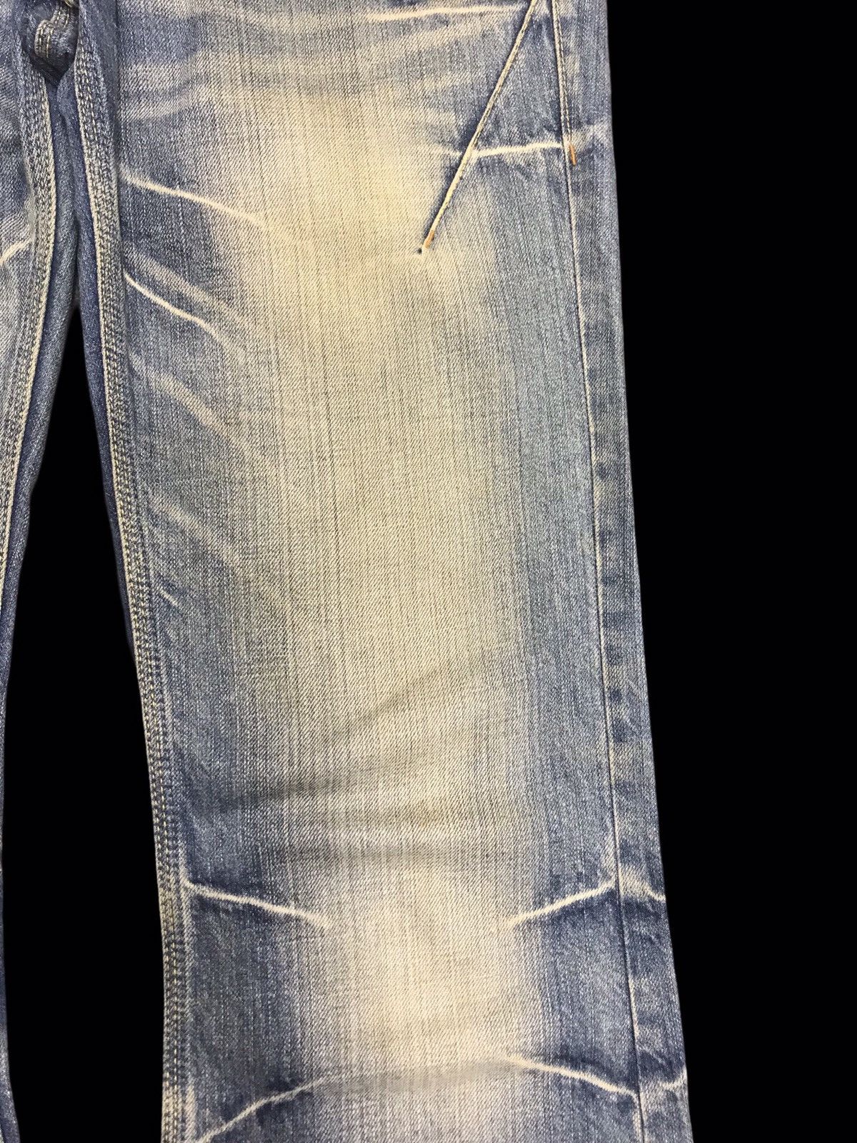 Japanese Brand 💥FLARE💥NCFM Japan Design Seditionari Fade Flare Denim F108 Size US 34 / EU 50 - 5 Thumbnail