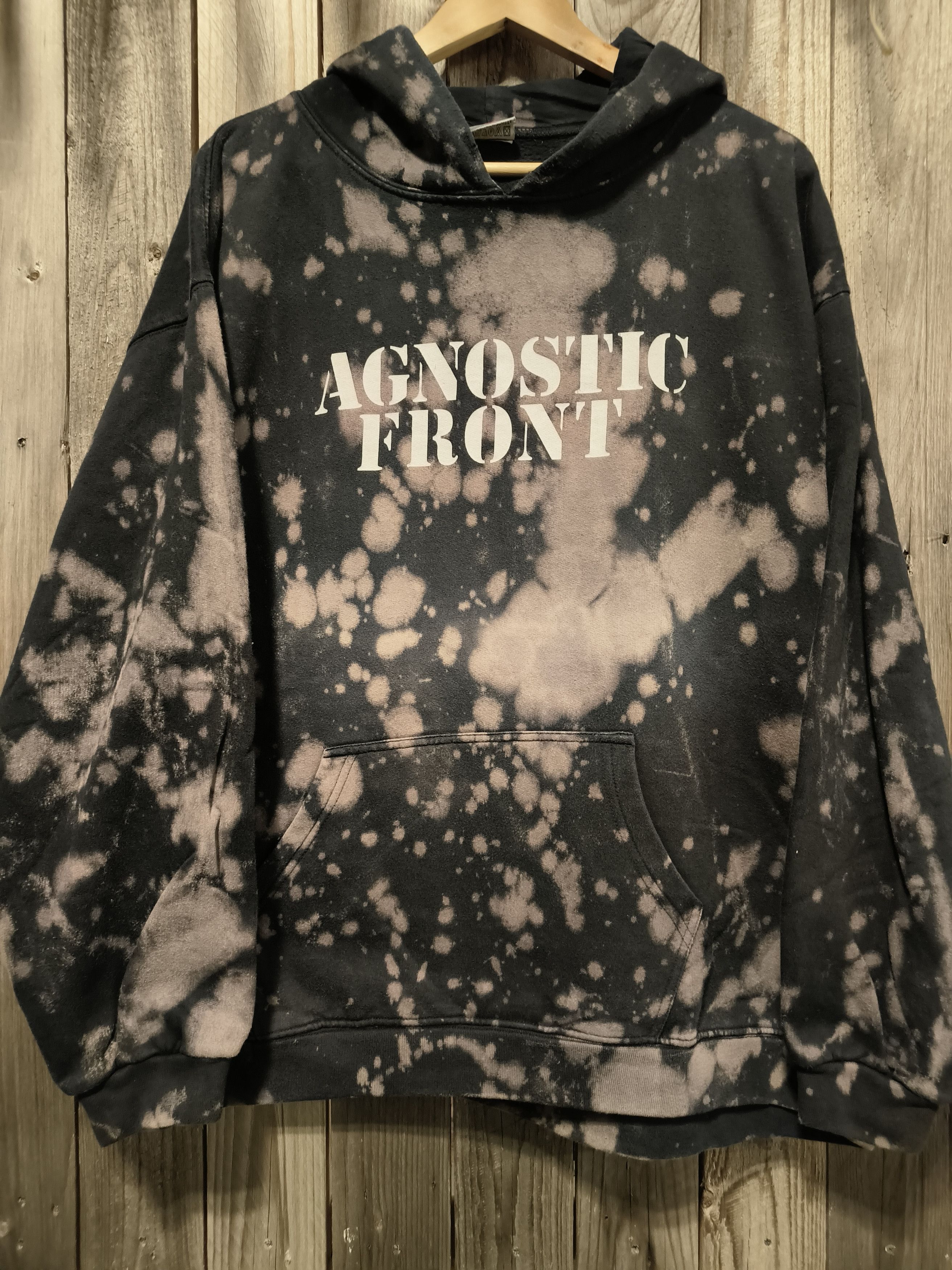 Band Tees Vintage Agnostic front (riot riot upstart) hoodie Size US XL / EU 56 / 4 - 1 Thumbnail