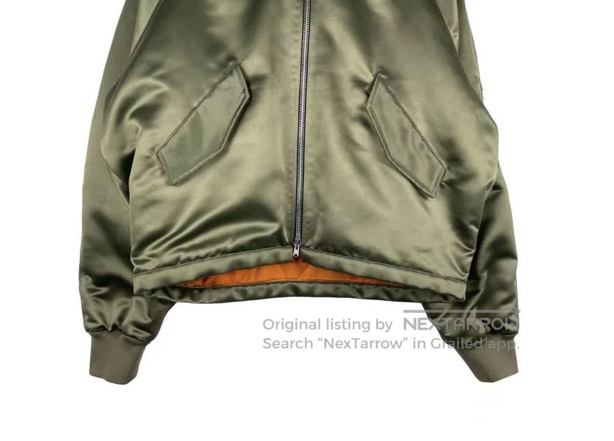 Fear of God Green Hooded Bomber Jacket Size M. Size US M / EU 48-50 / 2 - 4 Thumbnail