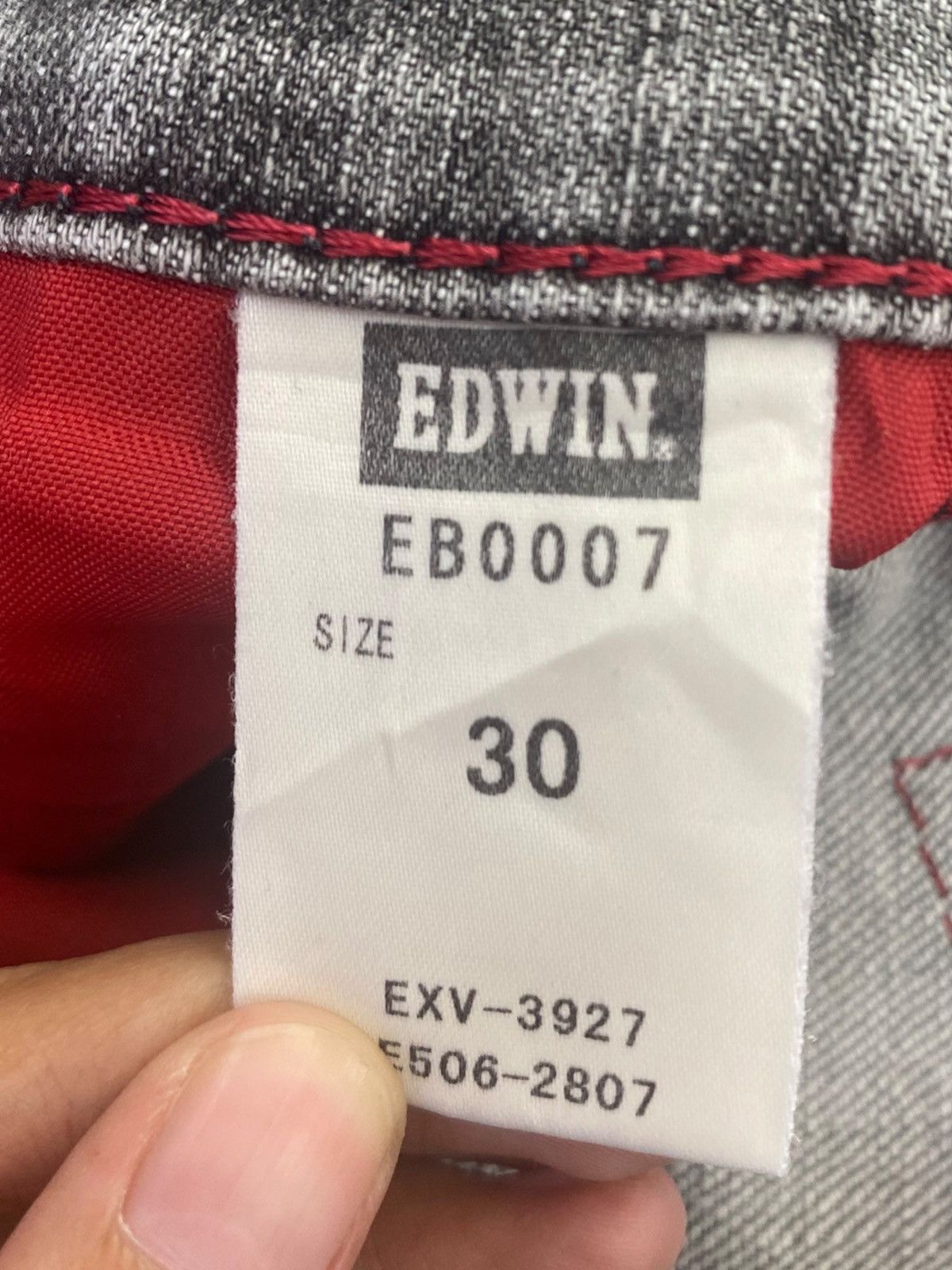 Edwin Blue Trip Edwin Acid Light Wash Style Loose Jeans Size US 30 / EU 46 - 11 Thumbnail