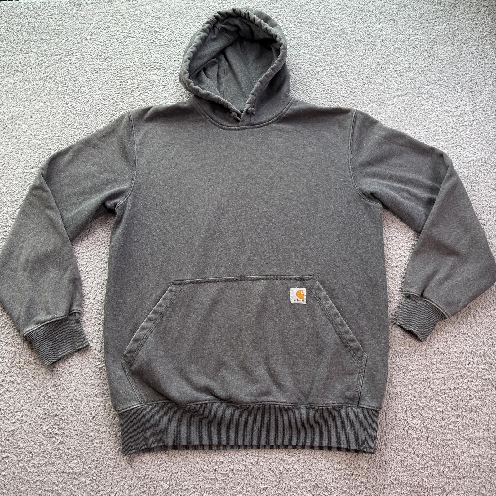 Carhartt Carhartt Original Fit Hoodie Gray M Workwear Sweatshirt Size US M / EU 48-50 / 2 - 1 Thumbnail