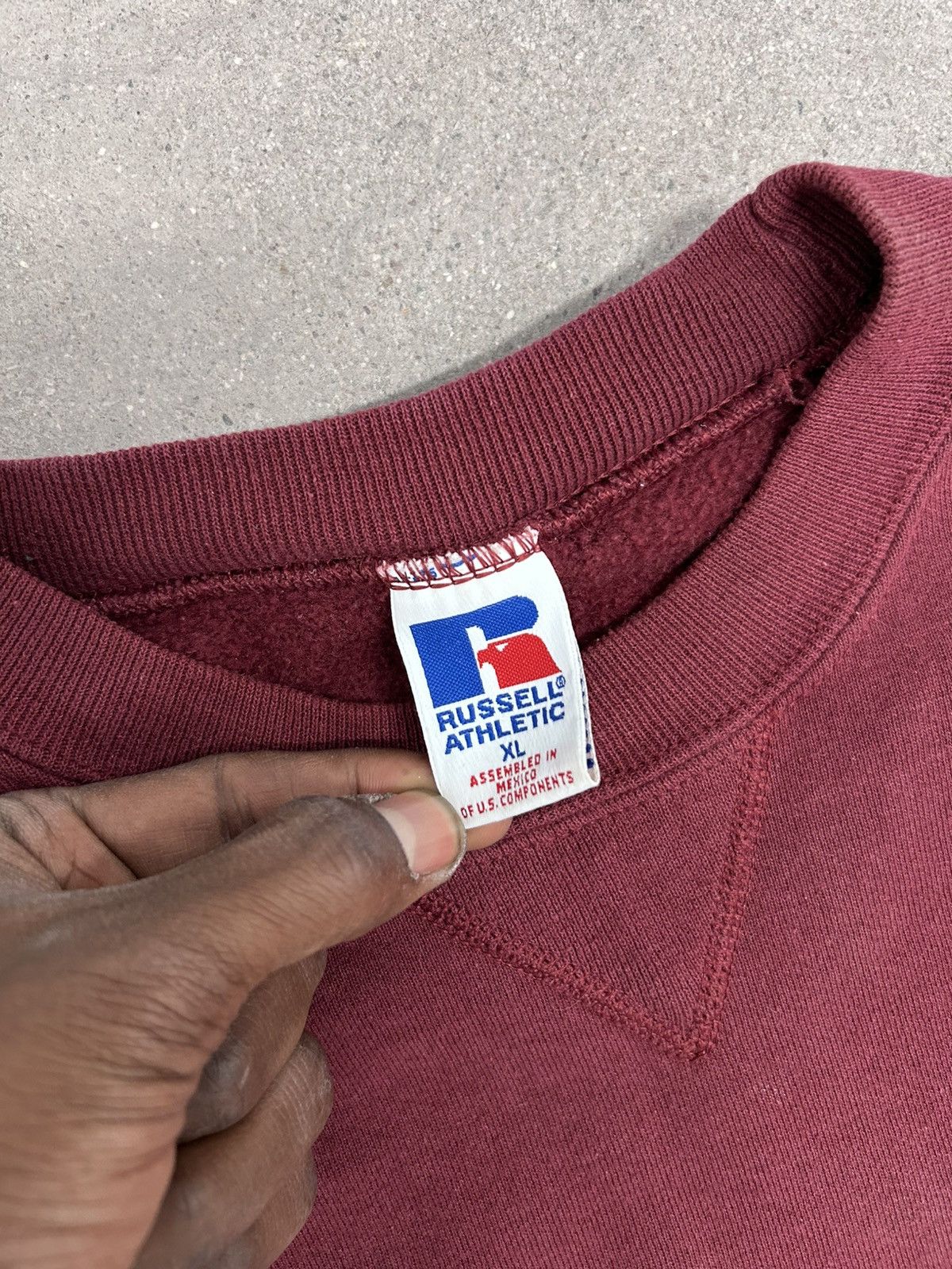 Russell Athletic × Vintage Vintage Russell Athletic Sweatshirt Size US XL / EU 56 / 4 - 3 Thumbnail