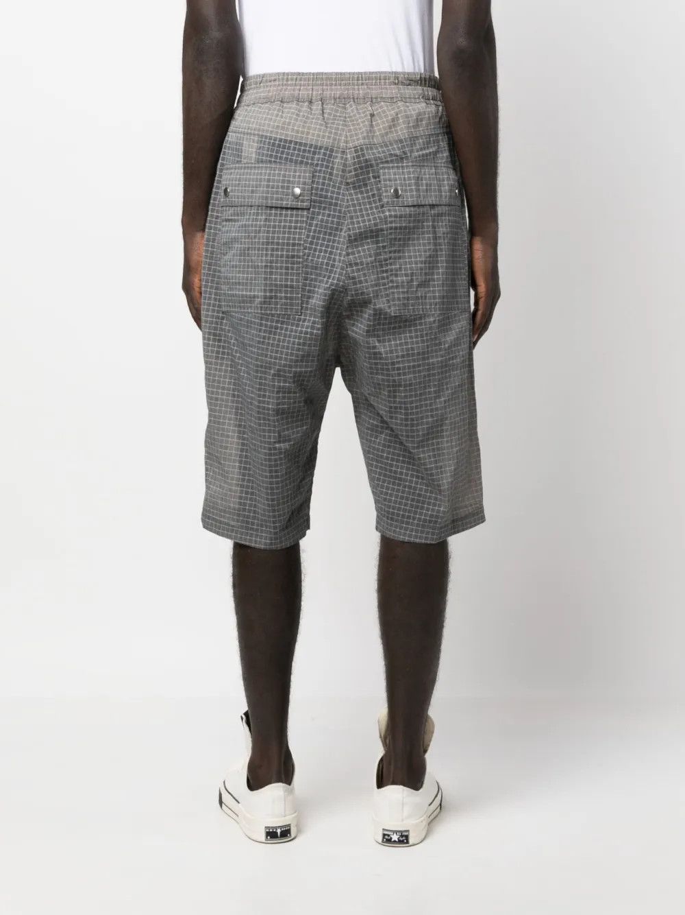 Rick Owens o1y0325 Short in Grey/White Size US 36 / EU 52 - 4 Thumbnail