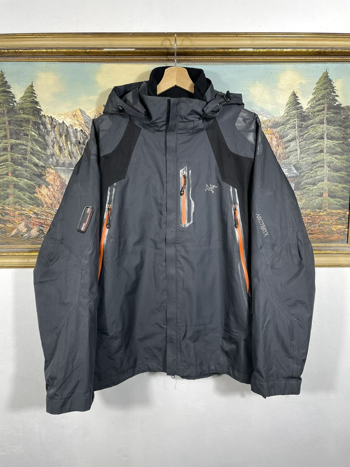 Arc'teryx × Vintage Arcteryx Zip Recco Retro Rainproof Jacket