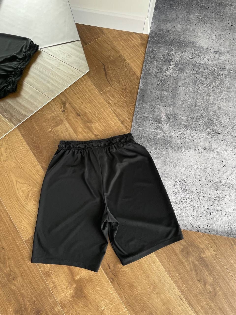 Nike × Vintage Vintage Nike 90’s Y2K Style Drill Black Shorts Size US 32 / EU 48 - 9 Thumbnail