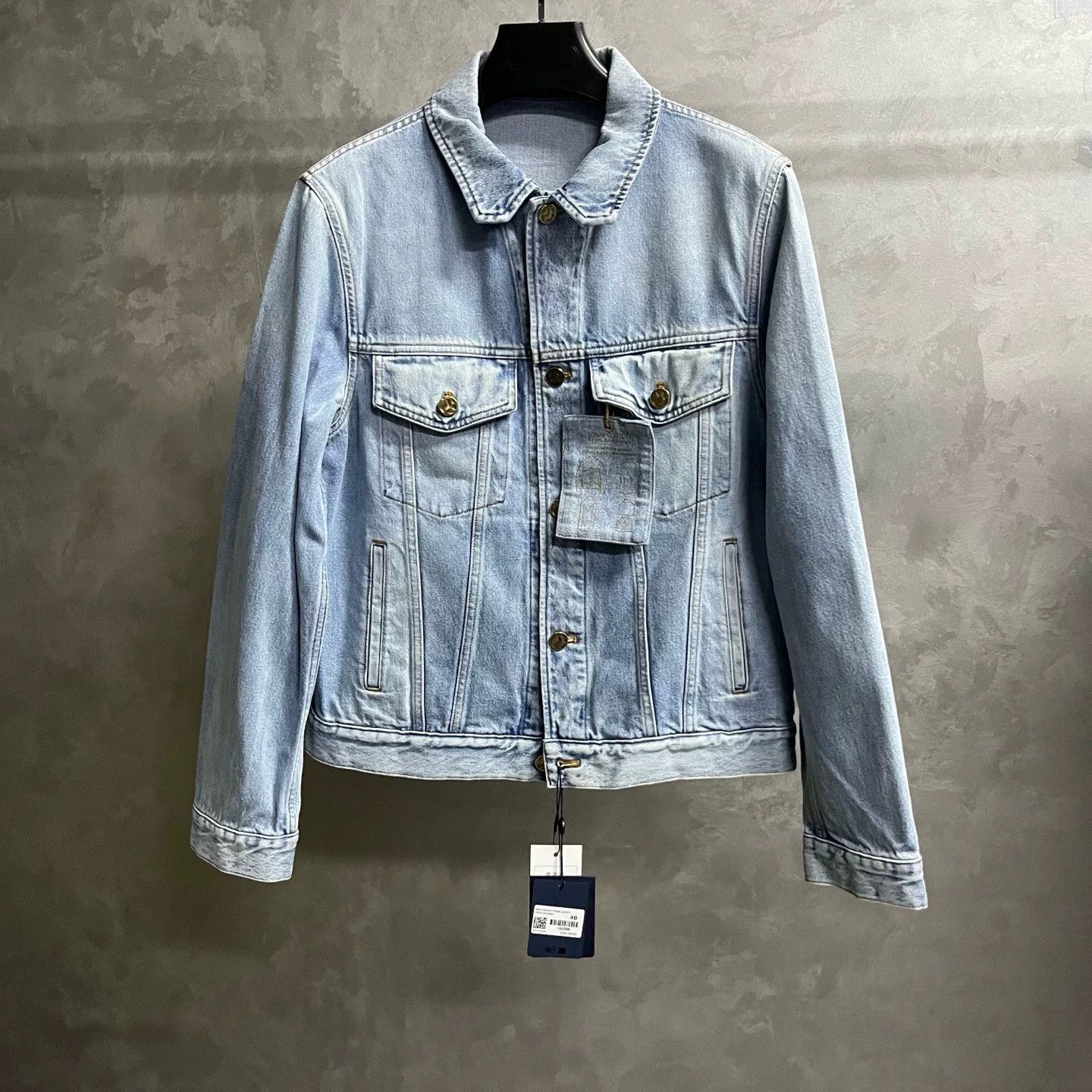 Louis Vuitton Louis Vuitton Blue Casual Denim Jacket Size US M / EU 48-50 / 2 - 1 Thumbnail