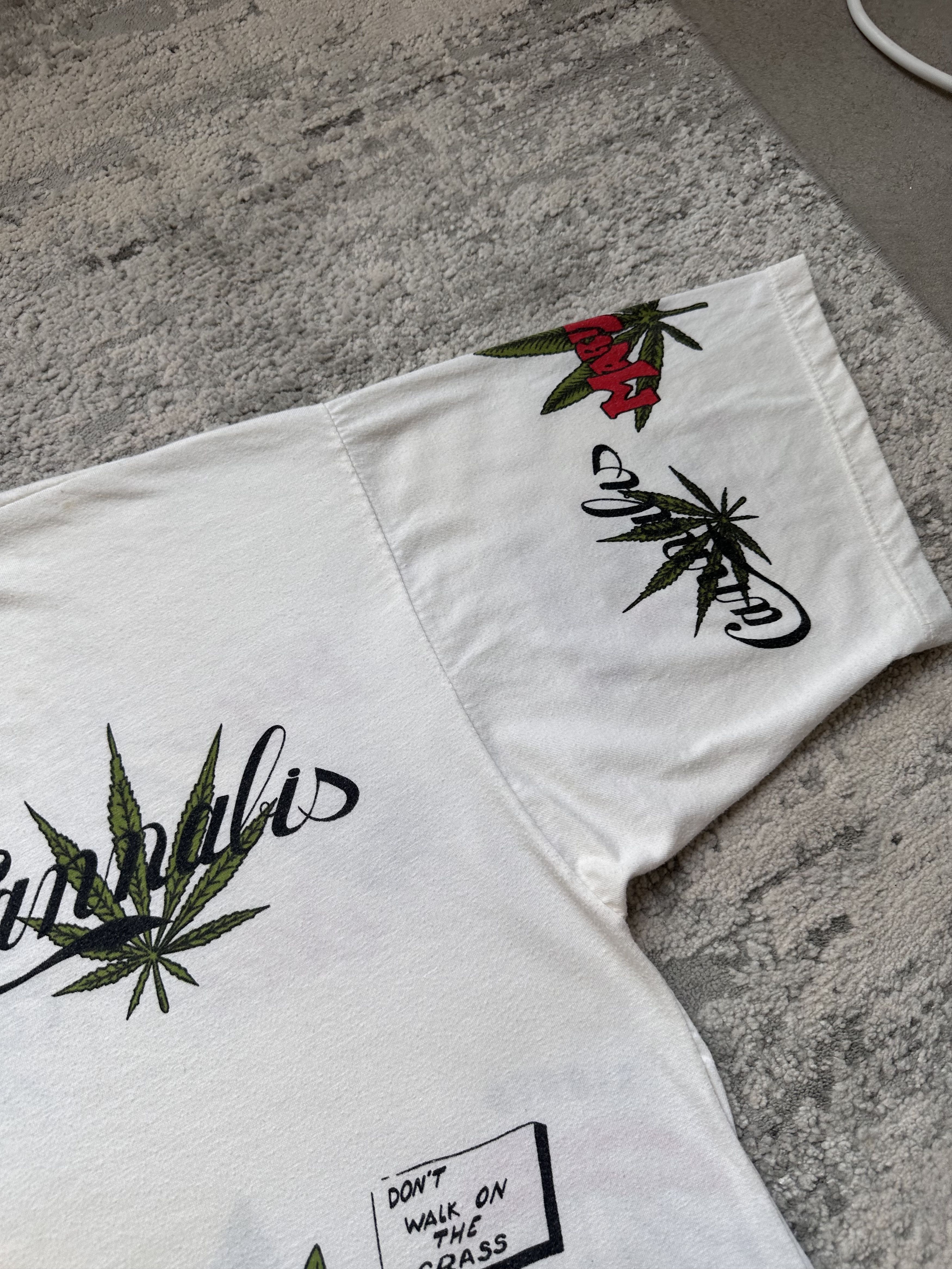 Vintage Vintage Cannabis Culture Graphic Oversize Streetwear T-Shirt Size US XL / EU 56 / 4 - 7 Thumbnail