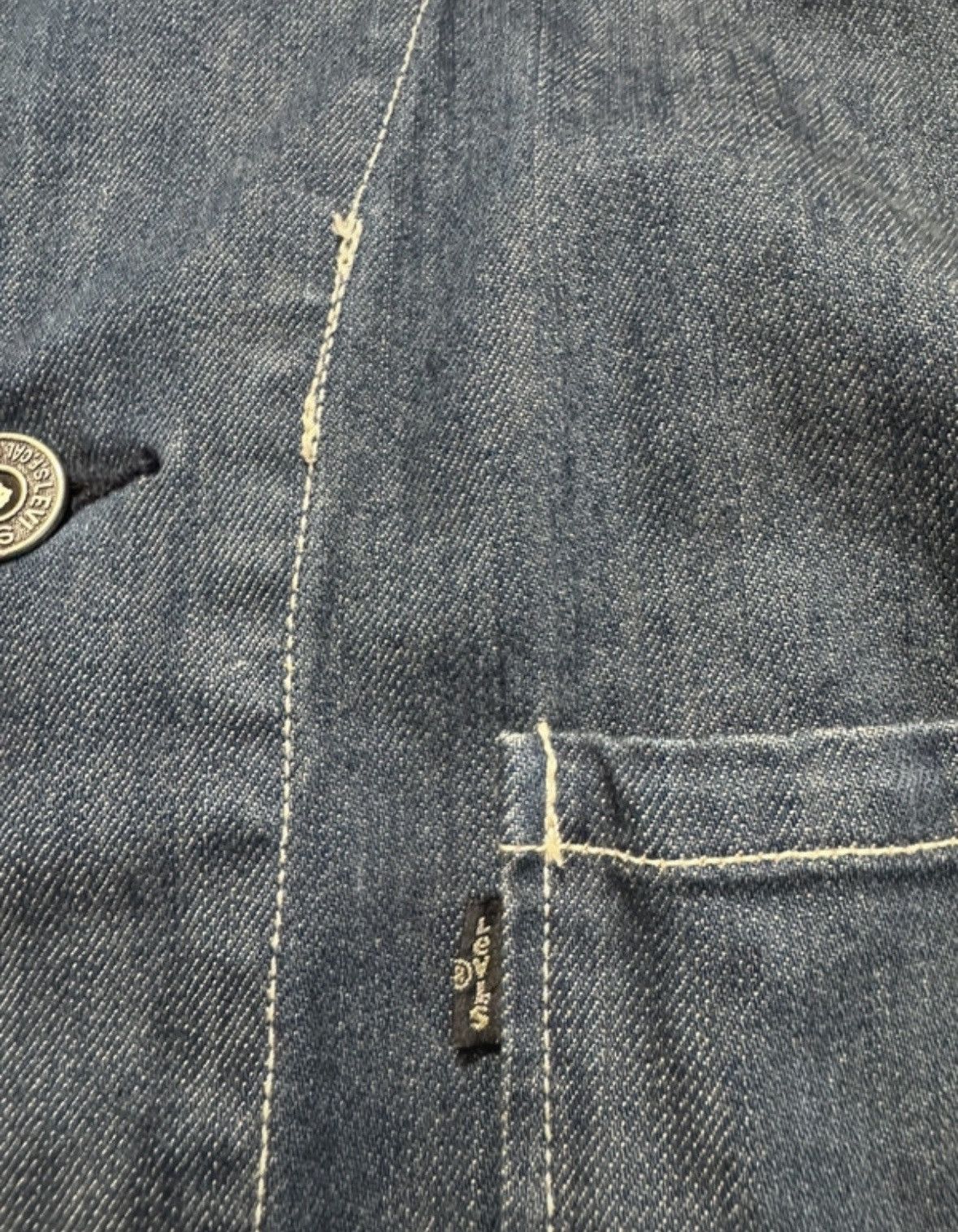 Levi's × Vintage Levi’s track denim jacket multi pocket vintage y2k 90s Size US S / EU 44-46 / 1 - 5 Thumbnail