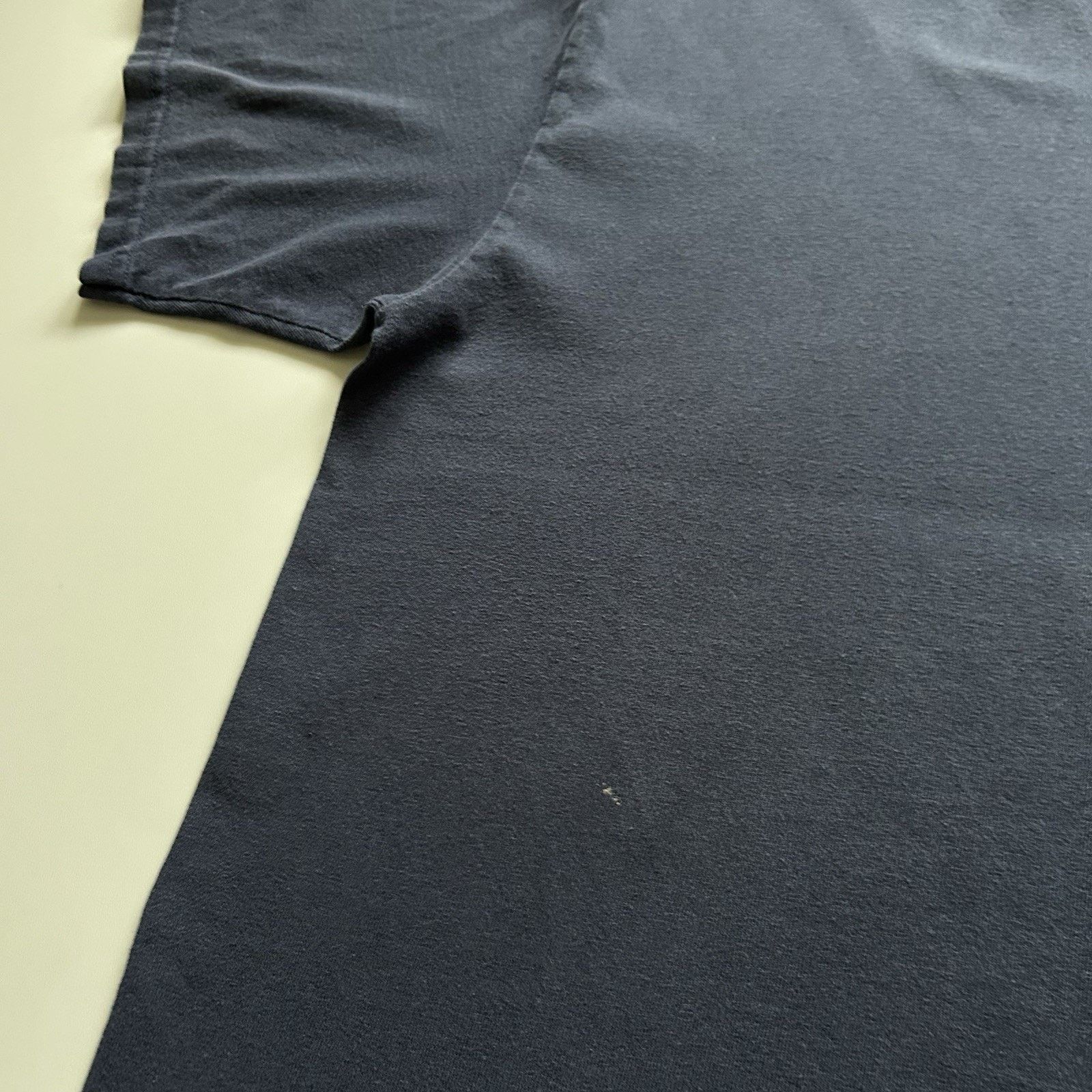 Nike × Vintage Vintage Nike T Shirt Large Y2K Swoosh Navy Blue Faded Basic Size US L / EU 52-54 / 3 - 7 Thumbnail