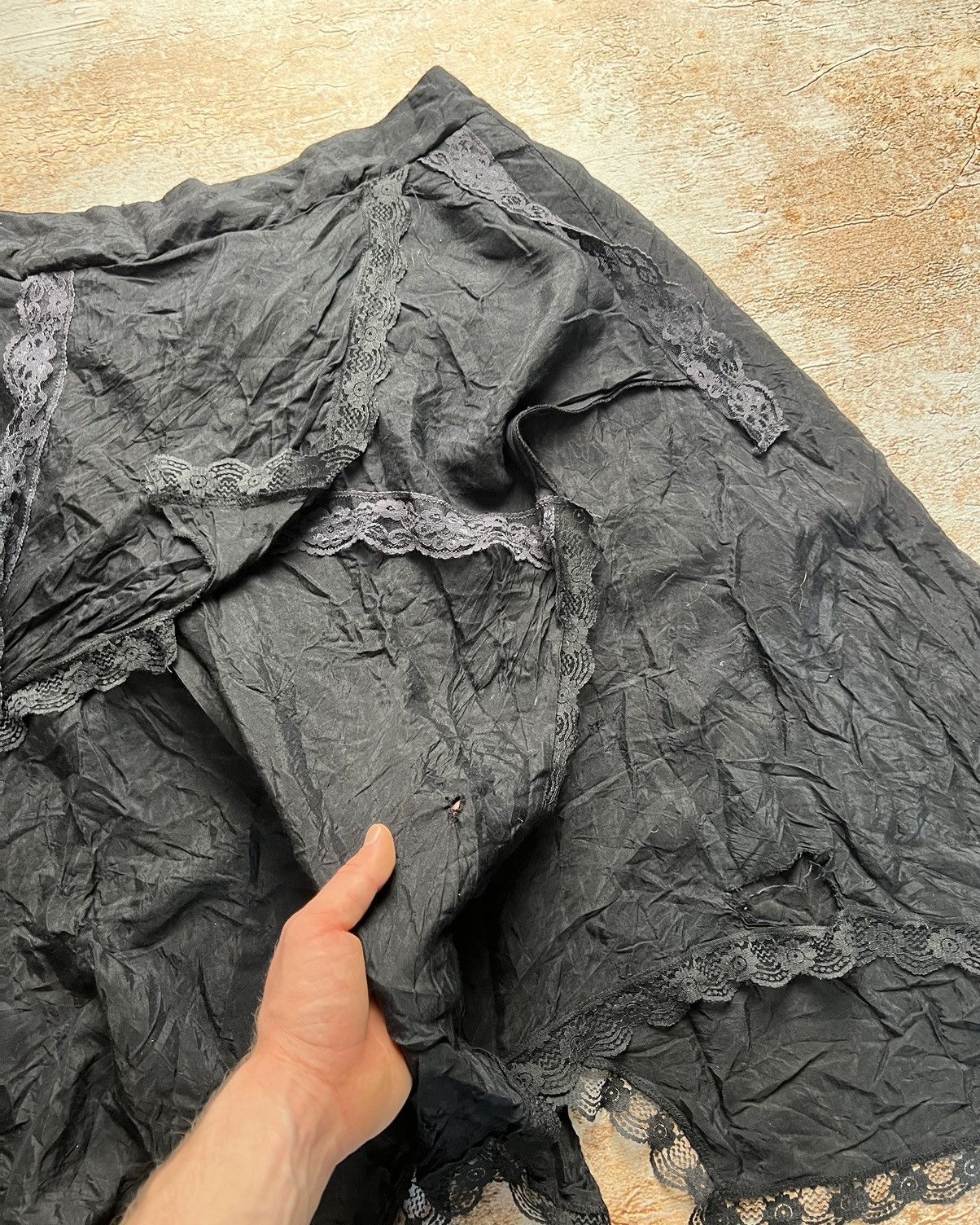 Japanese Brand × Vintage Vintage asymmetrical Japanese flare skirt Size 28" / US 6 / IT 42 - 8 Thumbnail