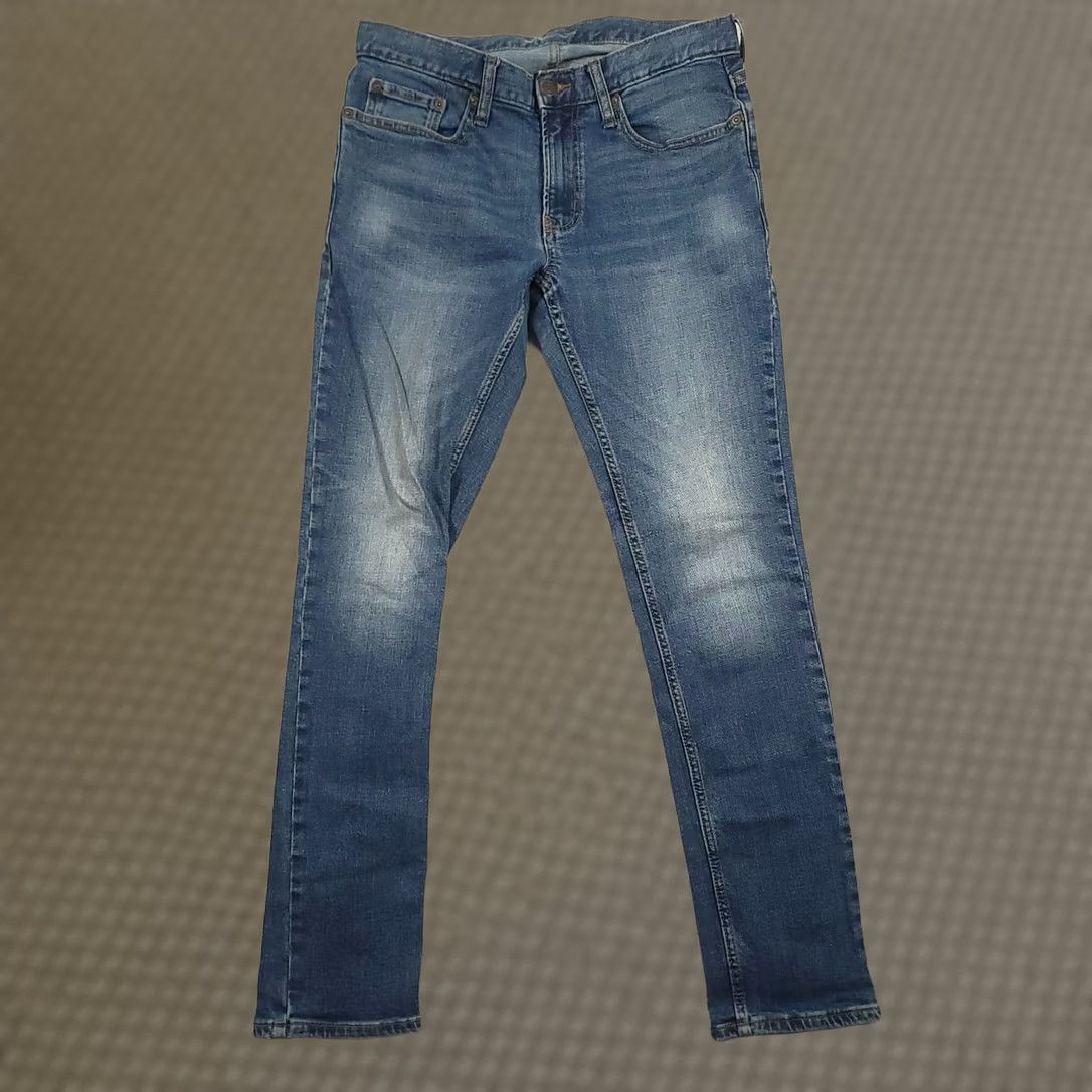 Old Navy VINTAGE Old Navy Jeans Mens 32x32 Blue Skinny Stretch Denim Built In Flex Size US 32 / EU 48 - 1 Thumbnail