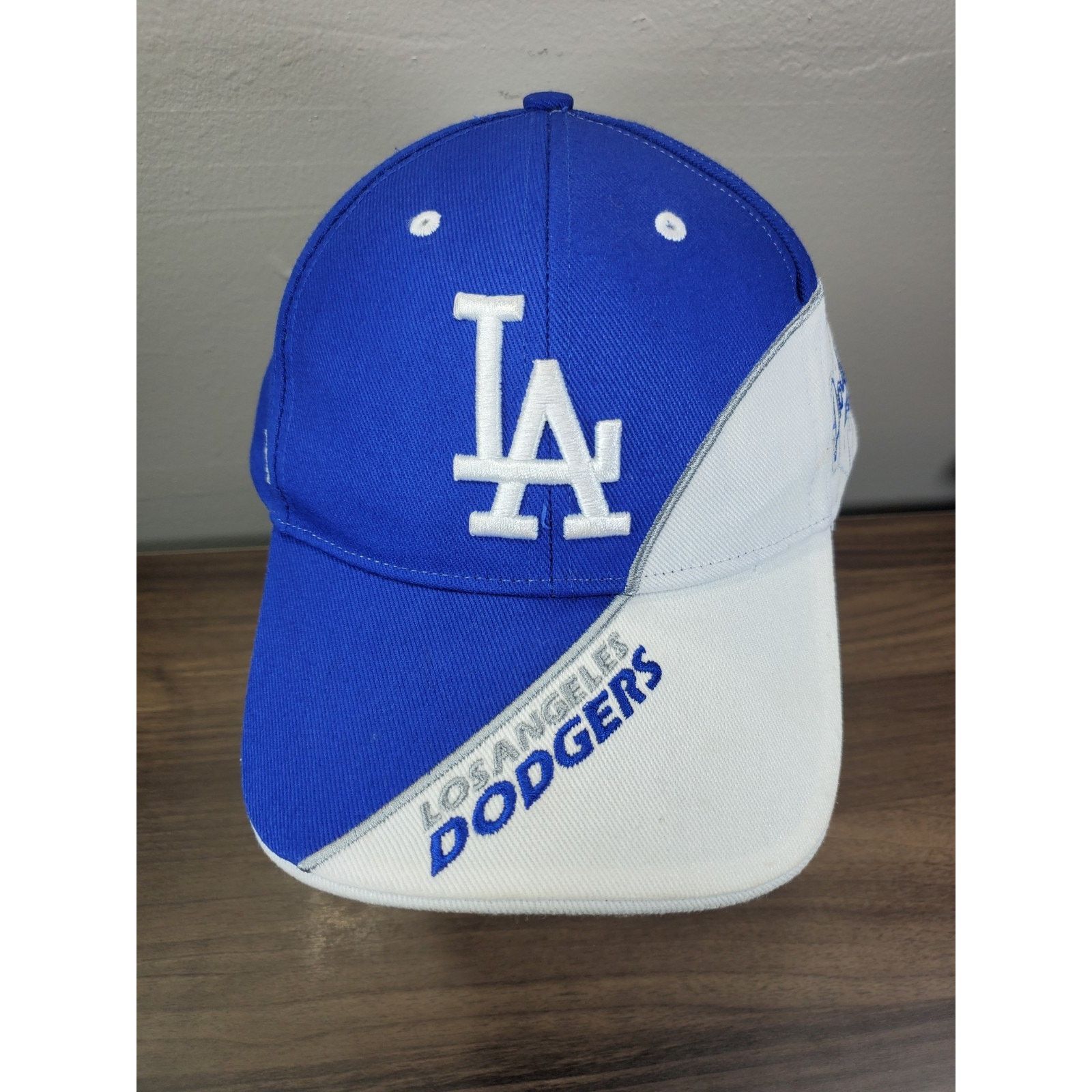47 Brand × MLB LA Dodgers Hat Blue & White MLB Baseball Cap Los Angeles Size ONE SIZE - 2 Thumbnail