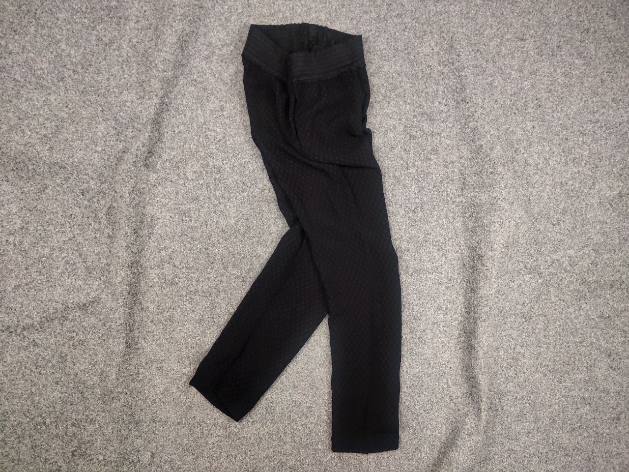 Sandro Sandro Paris Design Light Ankle Viscose Black Pants Size 30" / US 8 / IT 44 - 1 Thumbnail