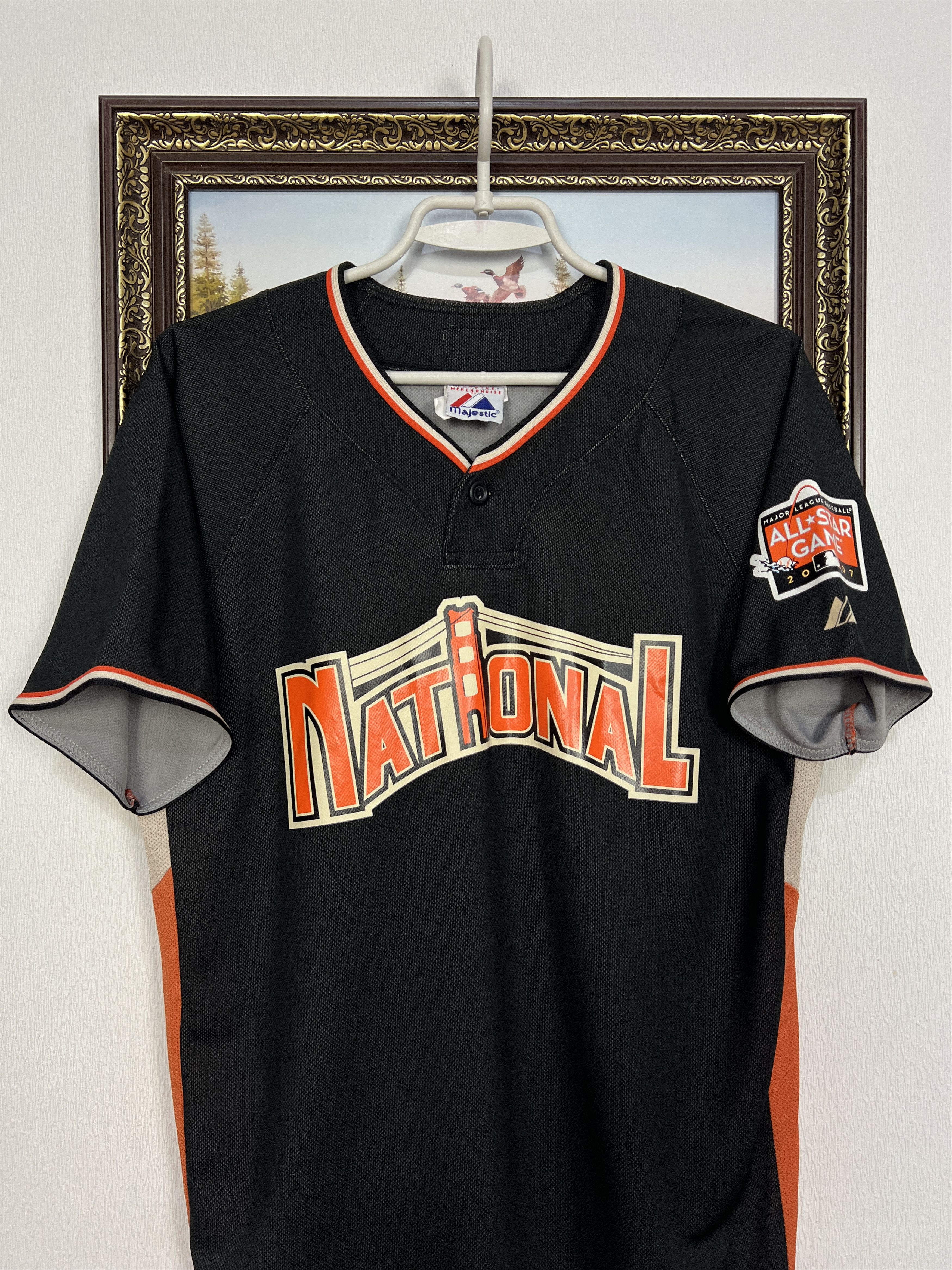 Majestic Majestic MLB All Star Game National League Jersey Rare Size US XL / EU 56 / 4 - 2 Thumbnail