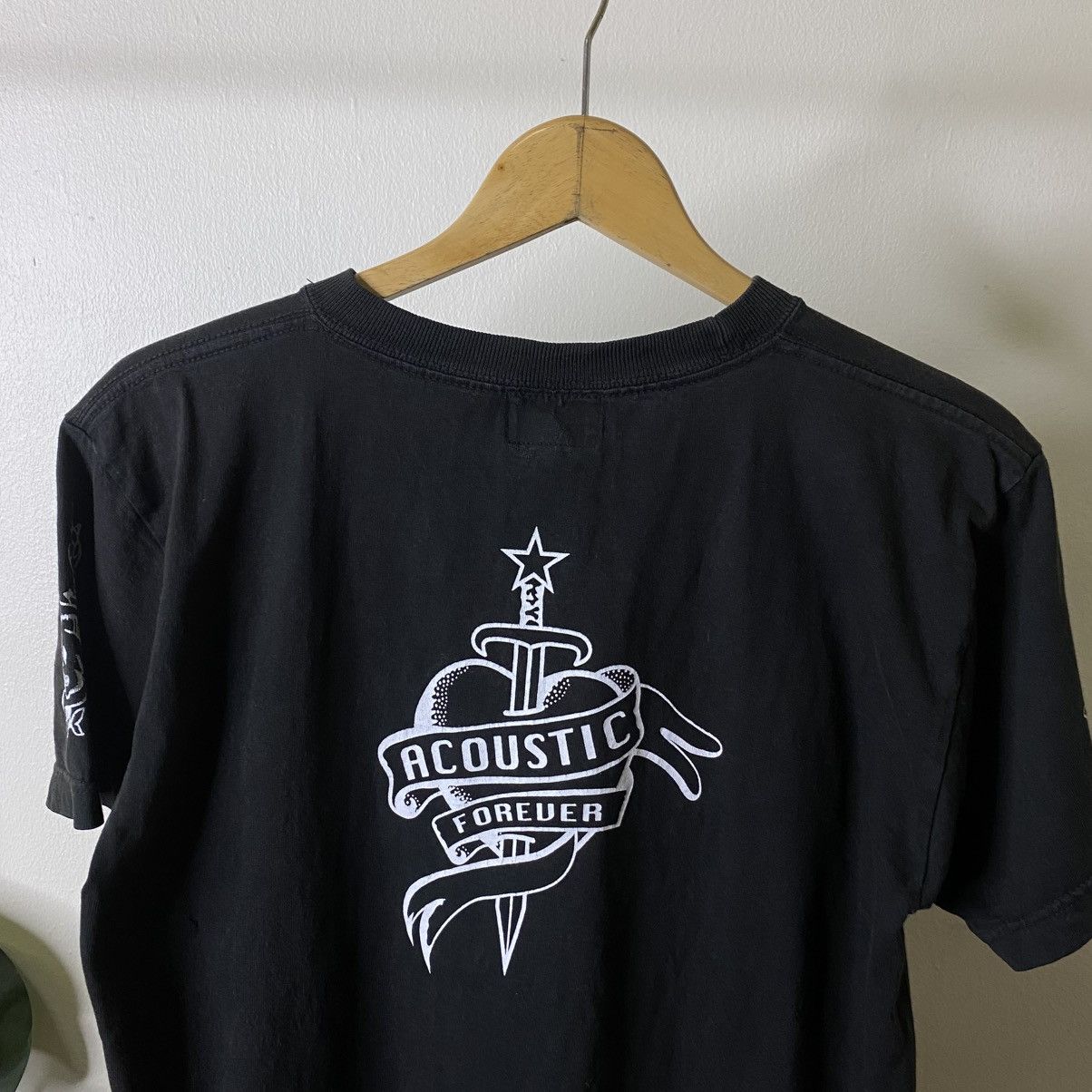Japanese Brand Acoustic Skull Cross Ed Hardy Style T Shirt Size US M / EU 48-50 / 2 - 7 Thumbnail