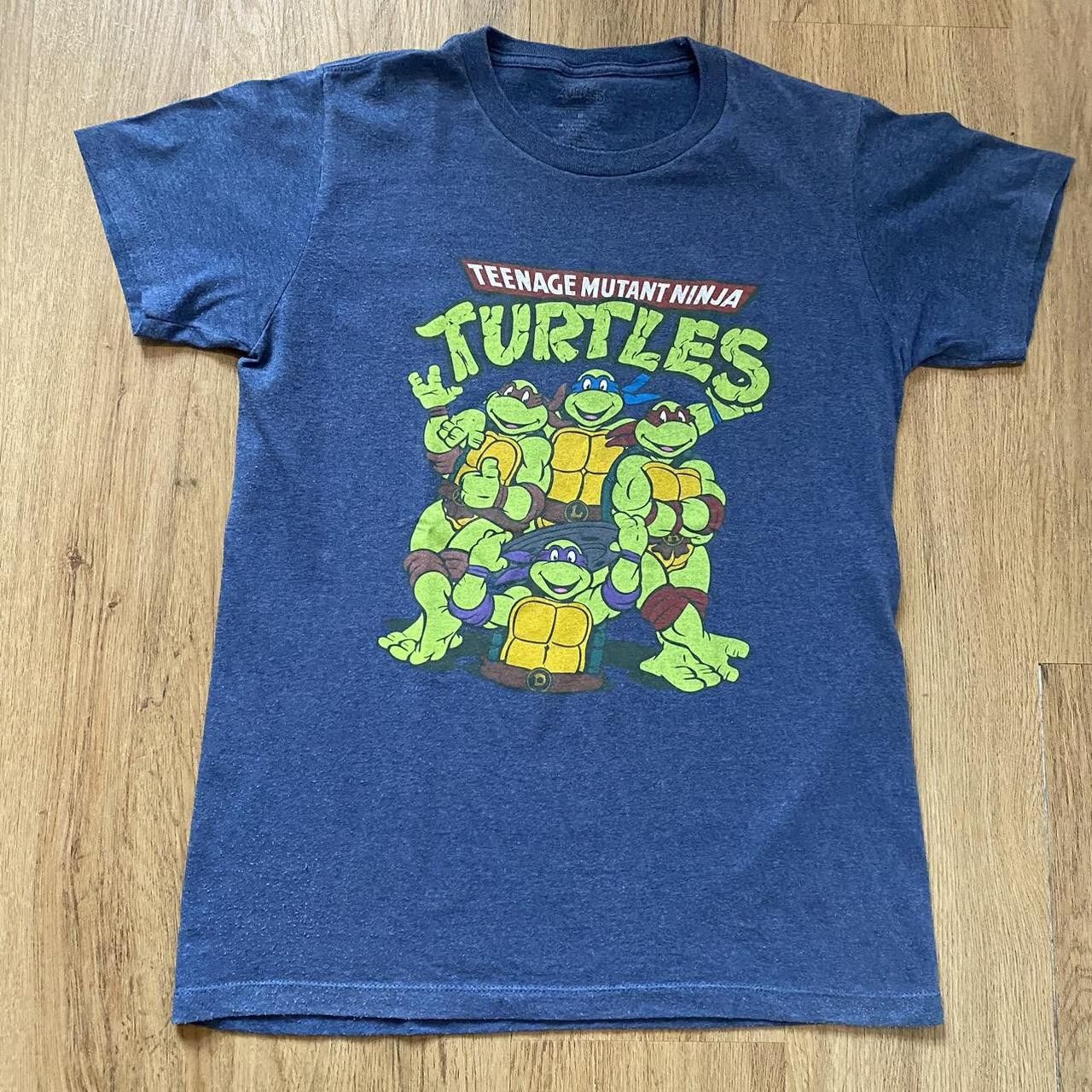 Other Blue vintage y2k Movie Teenage Mutant Ninja Turtle Size US M / EU 48-50 / 2 - 1 Thumbnail