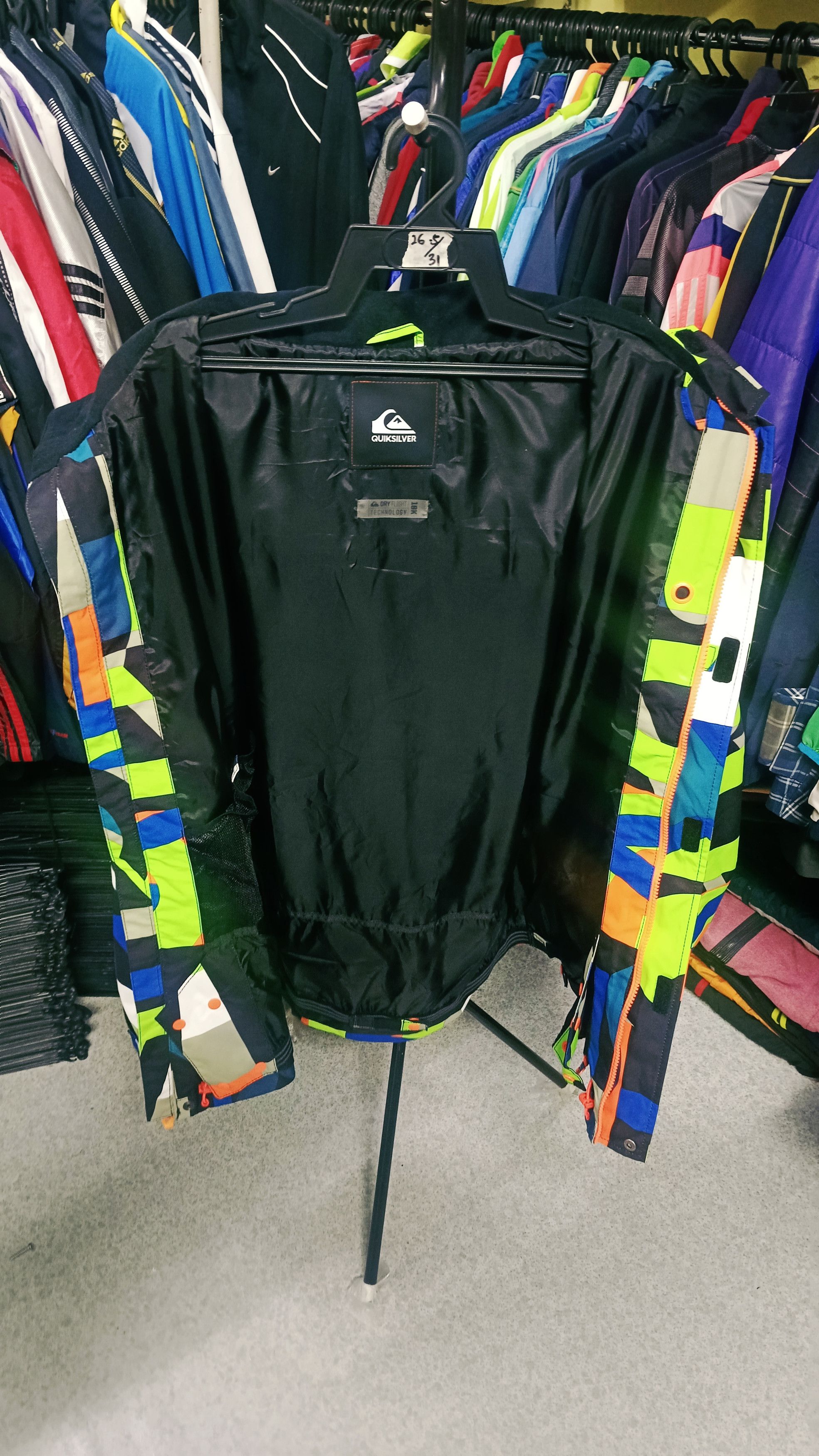 Quiksilver Quiksilver Gorpcore Dry Flight Technology Jacket Size US L / EU 52-54 / 3 - 4 Thumbnail