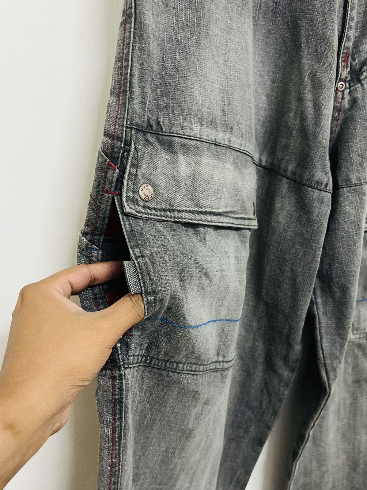 Hobo × JNCO × Vintage Vintage y2k Baggy Hobodnm Rap Sk8 Hiphop Pants Size US 34 / EU 50 - 7 Thumbnail