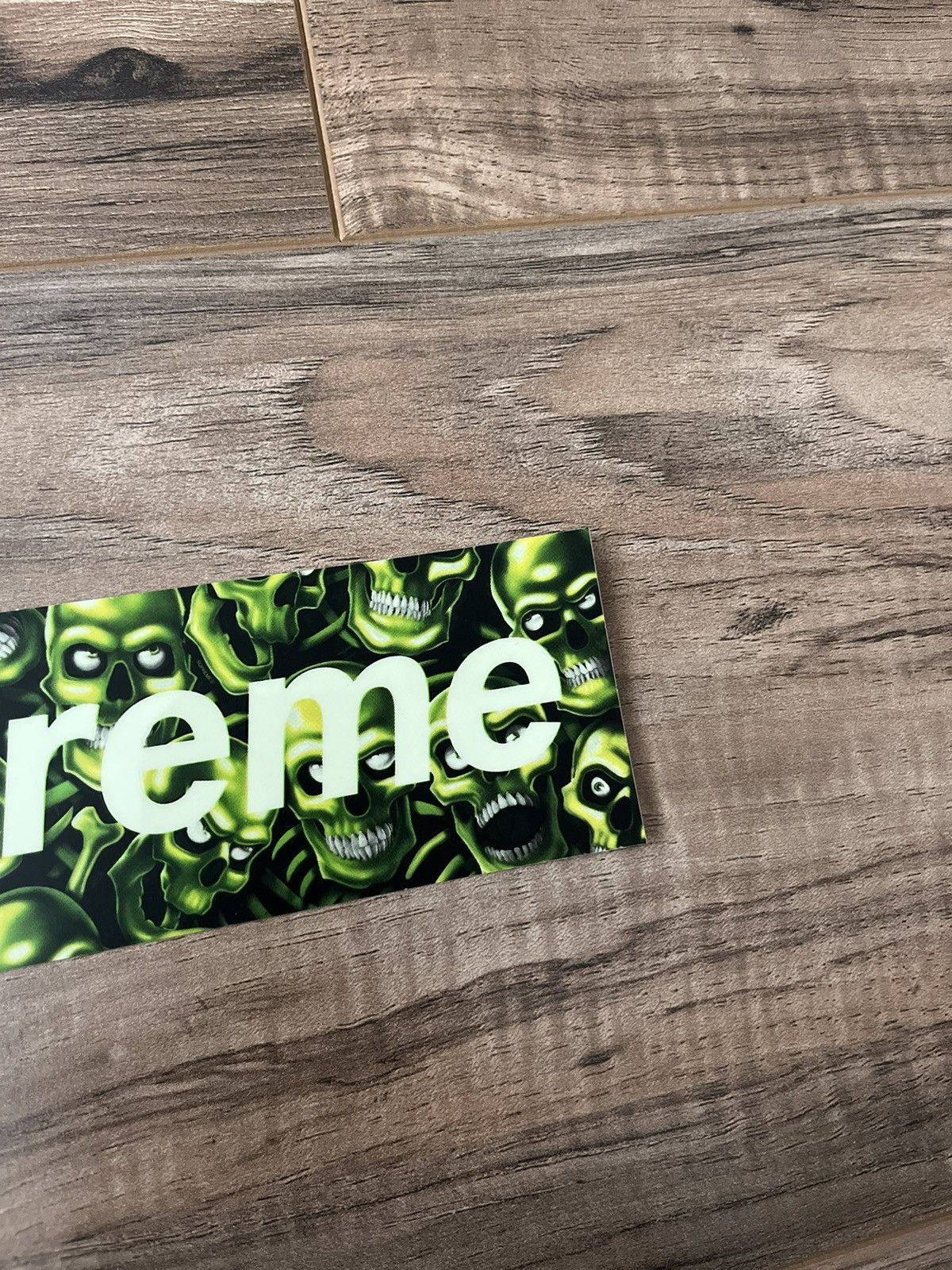 Supreme Supreme Skull Pile Box Logo Sticker Size ONE SIZE - 4 Thumbnail