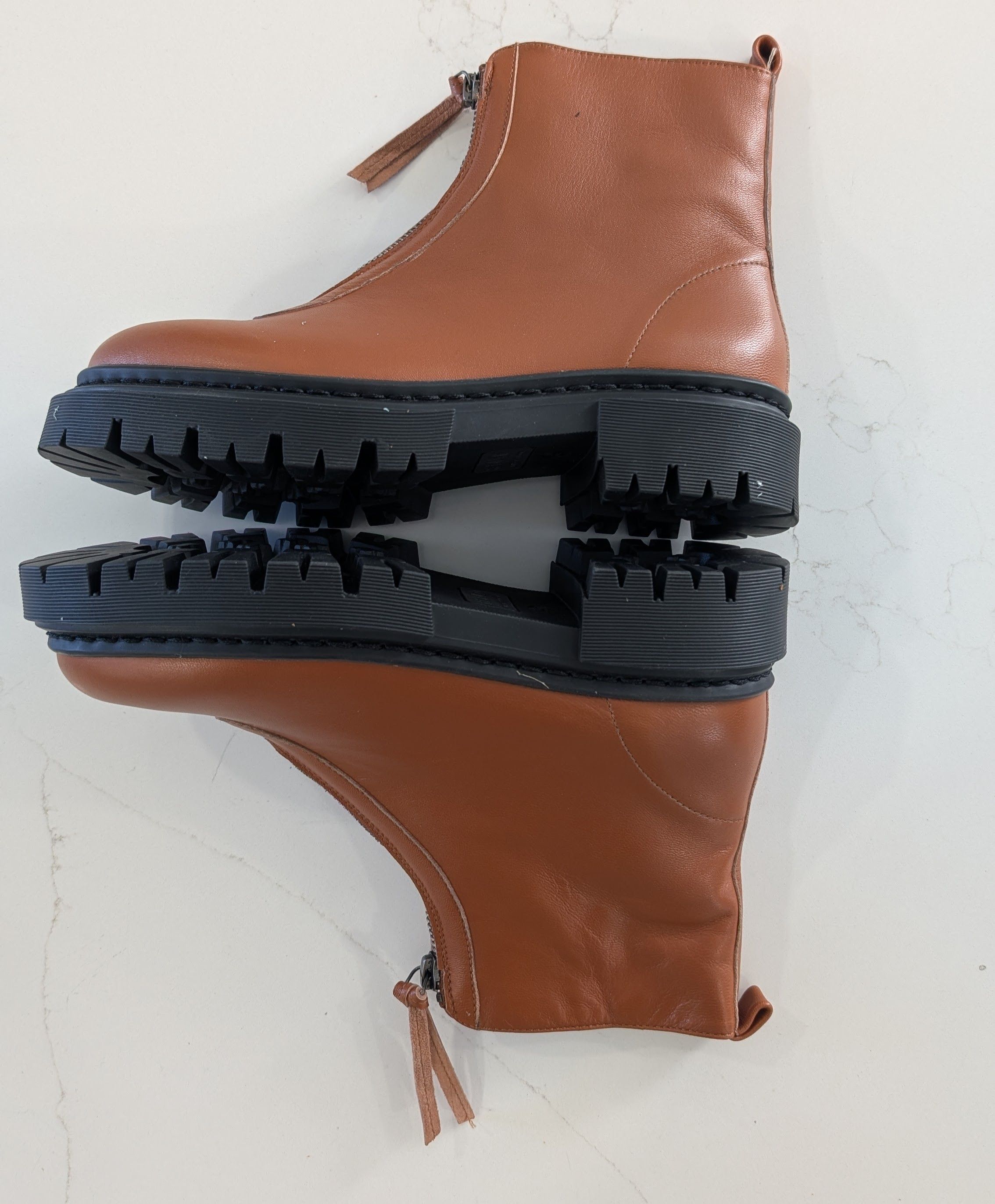 Staud STAUD Miles Zip Ankle Combat Boots Womens 37 7 Size US 7 / IT 37 - 2 Thumbnail