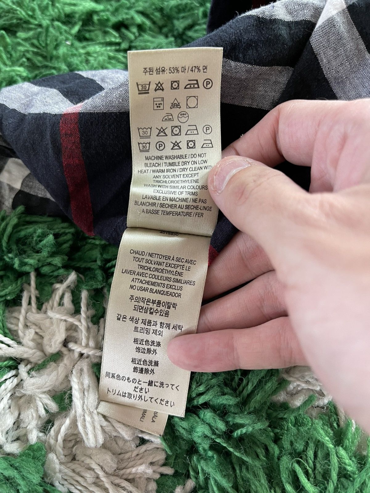 Burberry Burberry Button-Up Size US L / EU 52-54 / 3 - 5 Thumbnail