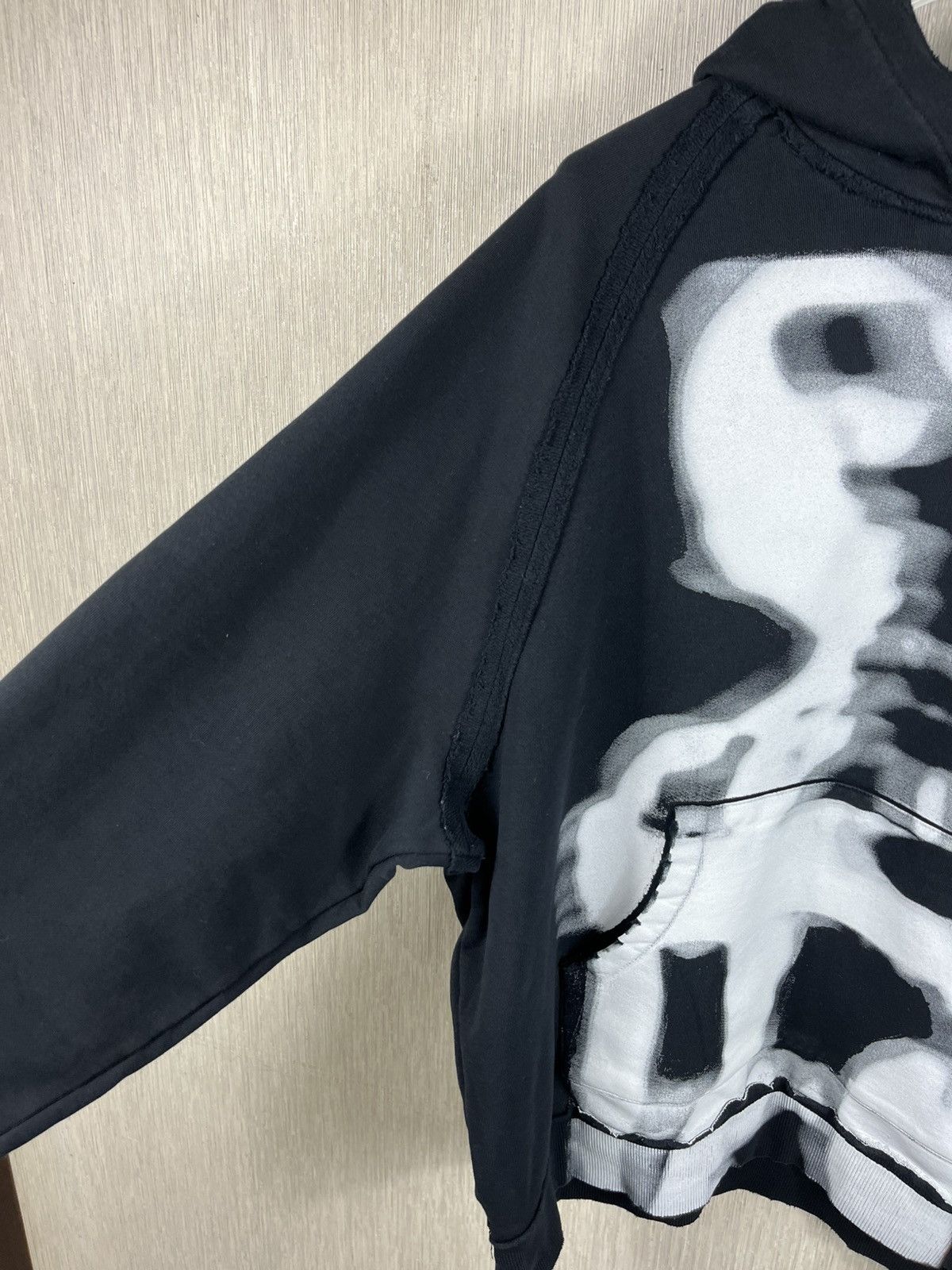 Jaded London Jaded London distressed face ghost torso print y2k hoodie Size US XL / EU 56 / 4 - 14 Thumbnail