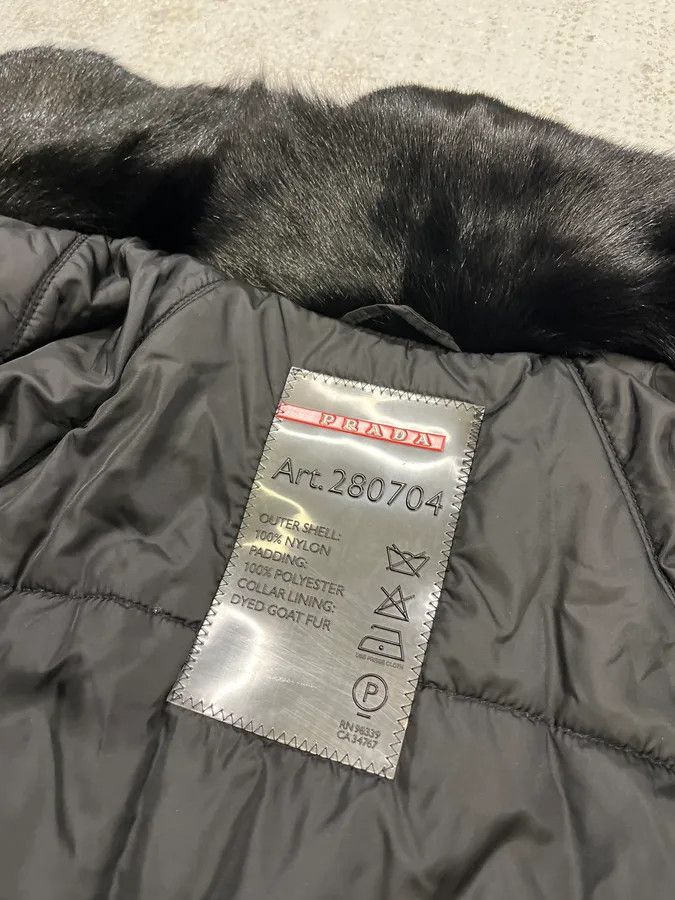 Prada 2000s Prada Linea Rossa Gore-Tex Black Nylon Jacket Size US M / EU 48-50 / 2 - 13 Thumbnail