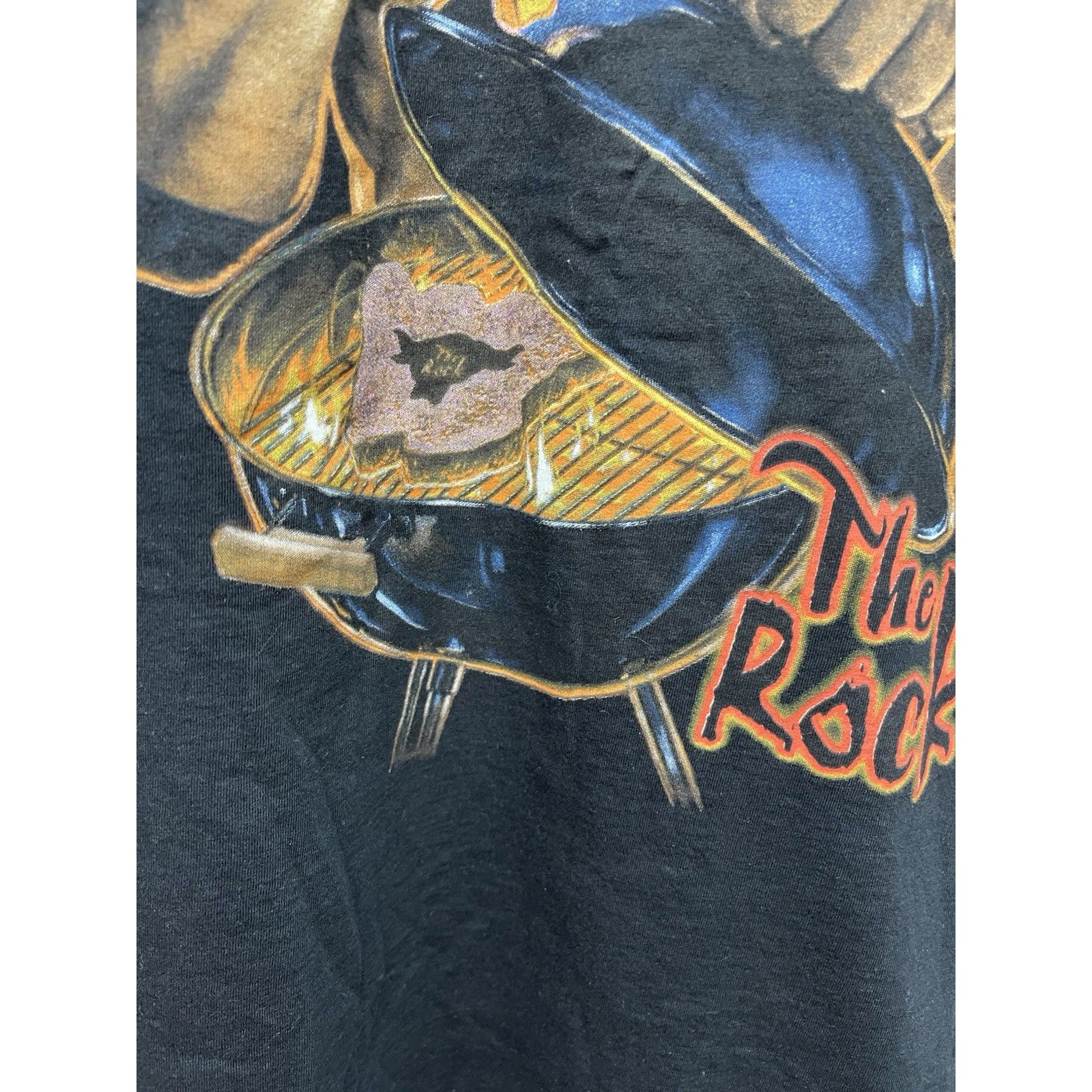 WWE VTG WWE WWF The Rock Shirt Mens Large Do You Smell Bull Retr Size US L / EU 52-54 / 3 - 6 Thumbnail