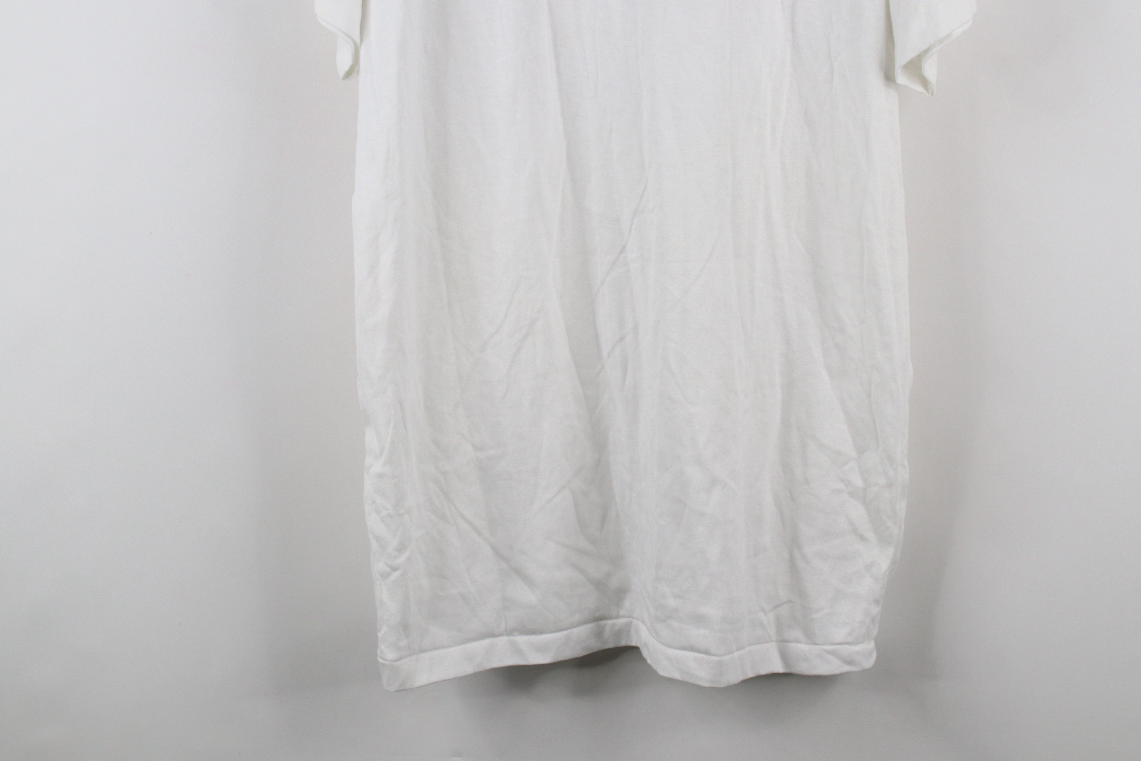 Vintage Deadstock Vintage 80s 90s Streetwear Henley T-Shirt White Size US L / EU 52-54 / 3 - 14 Thumbnail