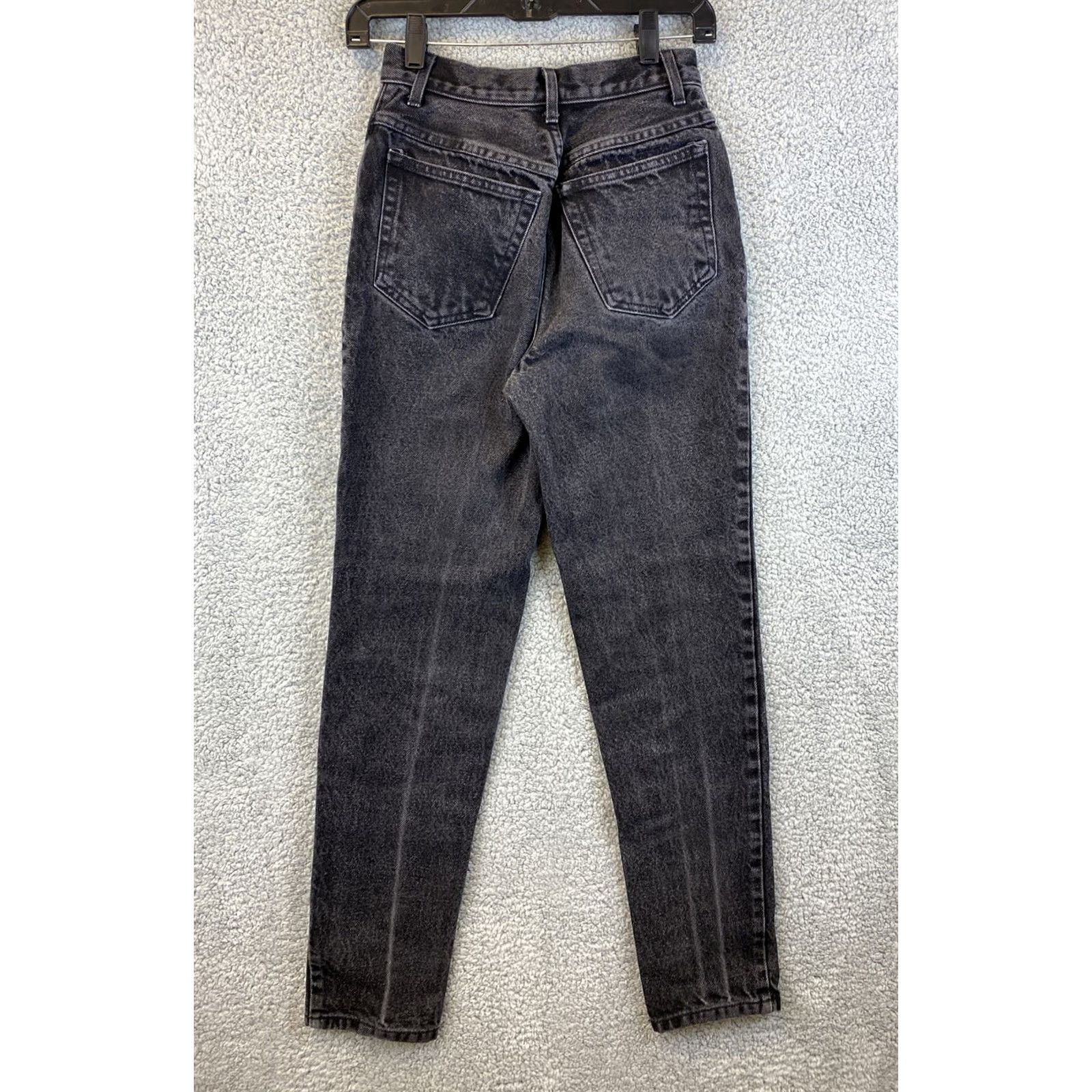 Vintage Karen Kane Jeans Women's 4 Black Straight Leg Regular / 33-46 Denim Cotton Blend Distressed? No. (keep concise) Size 27" / US 4 / IT 40 - 7 Thumbnail