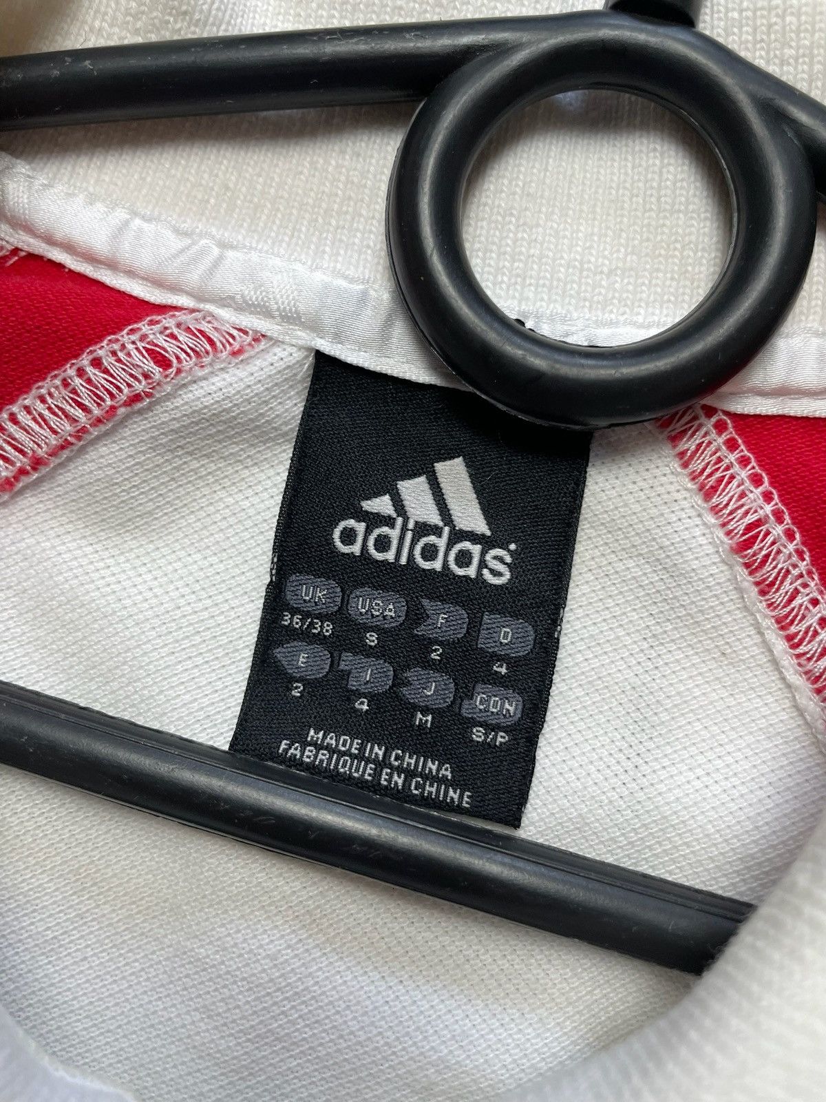 Vintage Vintage adidas AC Milan soccer polo Opel white rare size S Size US S / EU 44-46 / 1 - 3 Thumbnail