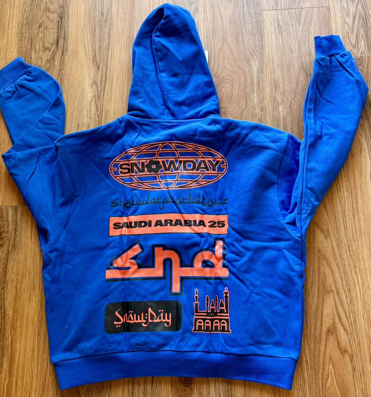 Snowday Snow day Saudi Arabia release full zip extra large Size US XL / EU 56 / 4 - 3 Thumbnail