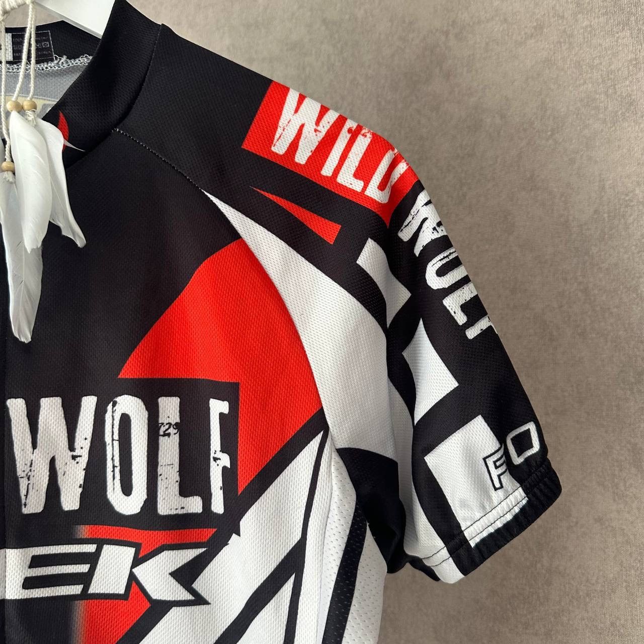Vintage Vintage Wild Wolf Trek Cycling Jersey T-shirts Y2K 00s Size US L / EU 52-54 / 3 - 4 Thumbnail