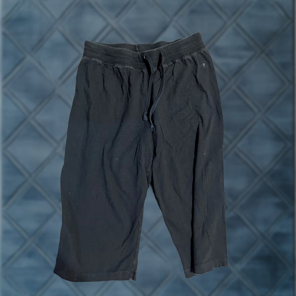 Champion Champion Capri Sweatpants Medium Black Women's Crop Size 32" / US 10 / IT 46 - 1 Thumbnail