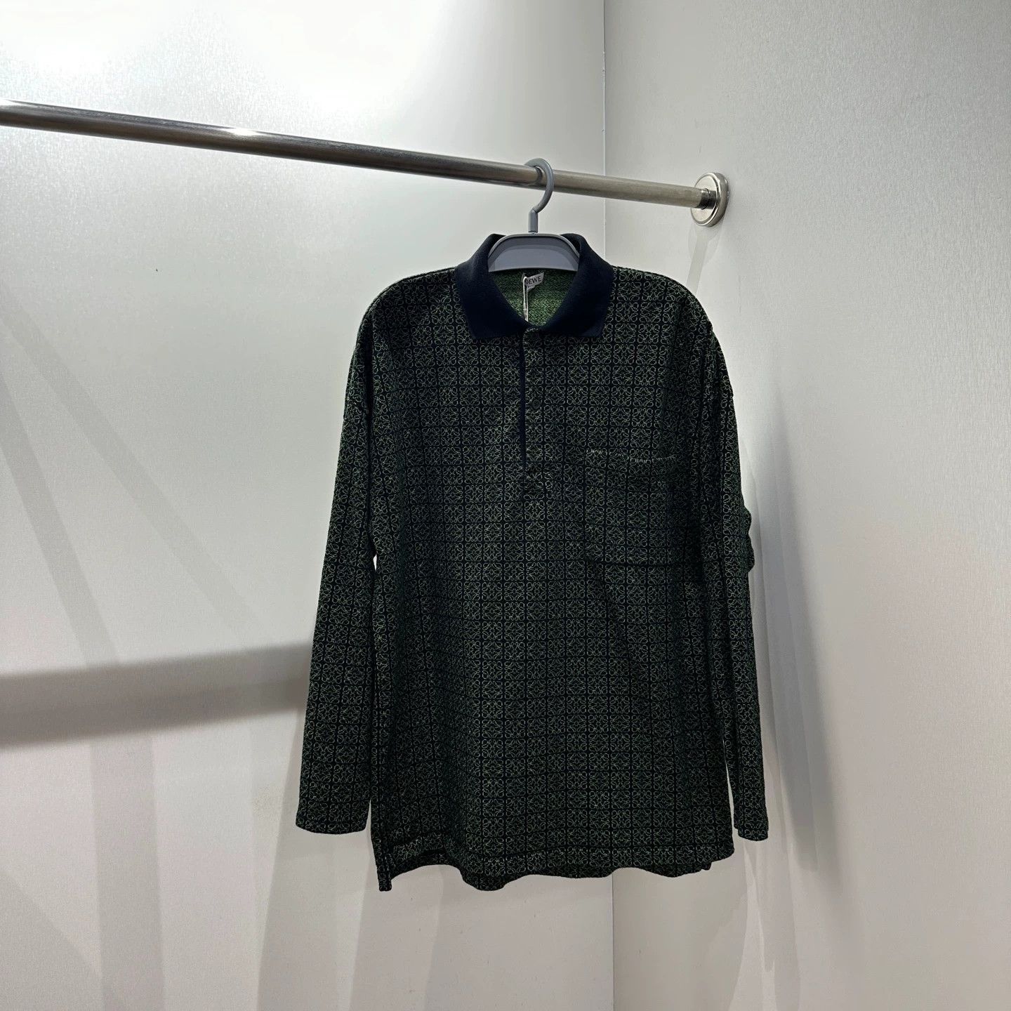 Loewe Loewe xs mar63 all over logo long-sleeve Polo Size US XS / EU 42 / 0 - 1 Thumbnail