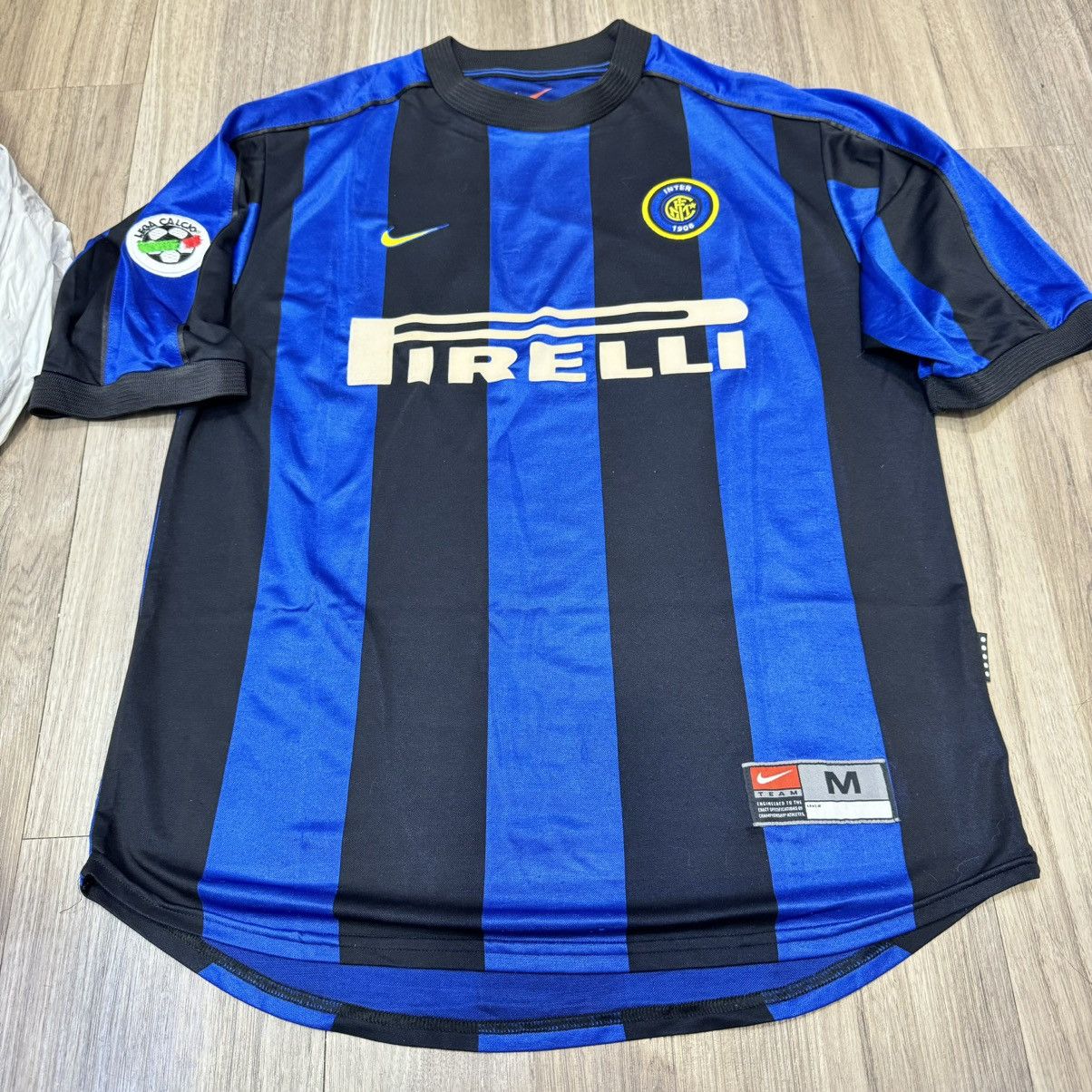 Nike Inter Milan 99/00 home shirt #9 Ronaldo Size US M / EU 48-50 / 2 - 1 Thumbnail