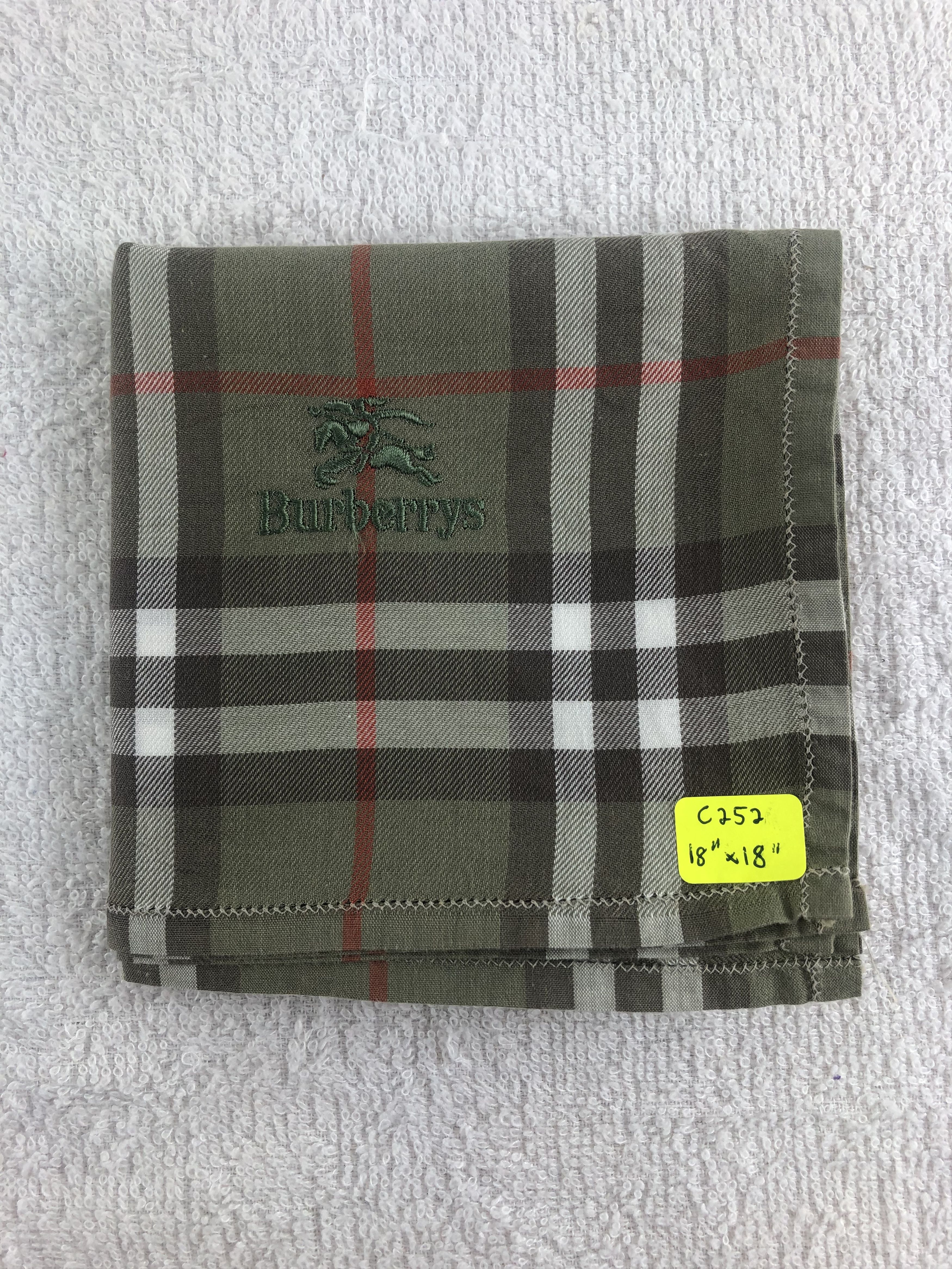 Burberry Burberrys Handkerchief / Bandana / Neckerchief C252 Size ONE SIZE - 6 Thumbnail