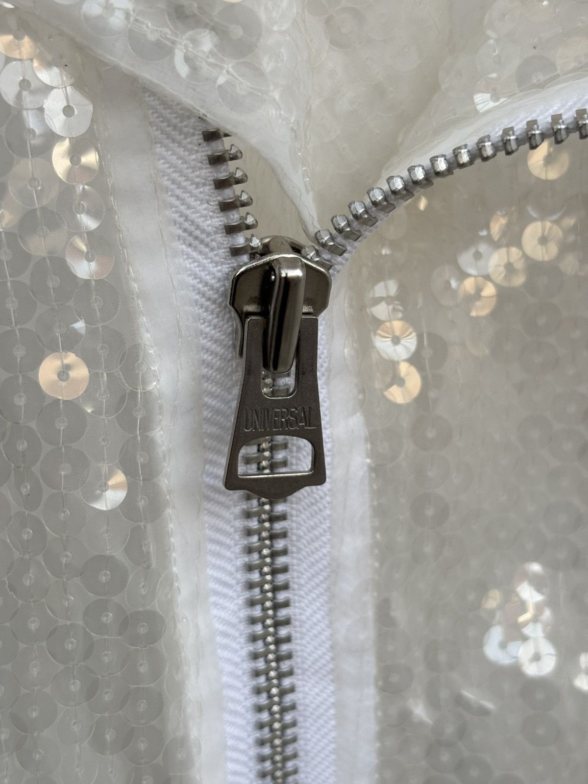 Junya Watanabe SS21 Runway Sequin Perfecto Moto Jacket Size US M / EU 48-50 / 2 - 8 Thumbnail