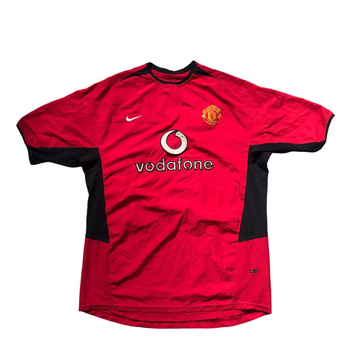 Nike RARE VINTAGE MANCHESTER UNITED NIKE VERON JERSEY MADE IN UK Size US L / EU 52-54 / 3 - 1 Thumbnail