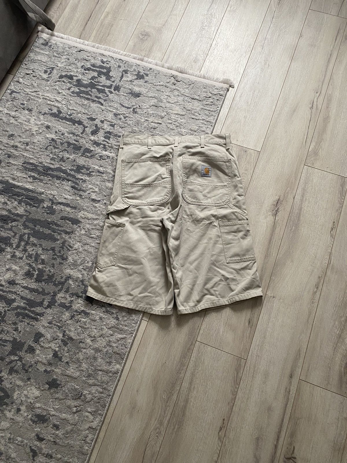 Carhartt Vintage Carhartt Work Shorts ⚙️ Baggy Size US 32 / EU 48 - 1 Thumbnail